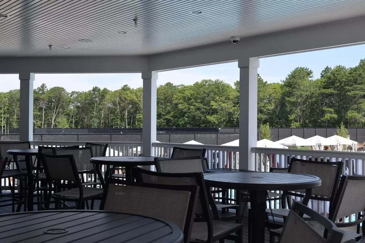 Patio in The Club at New Seabury