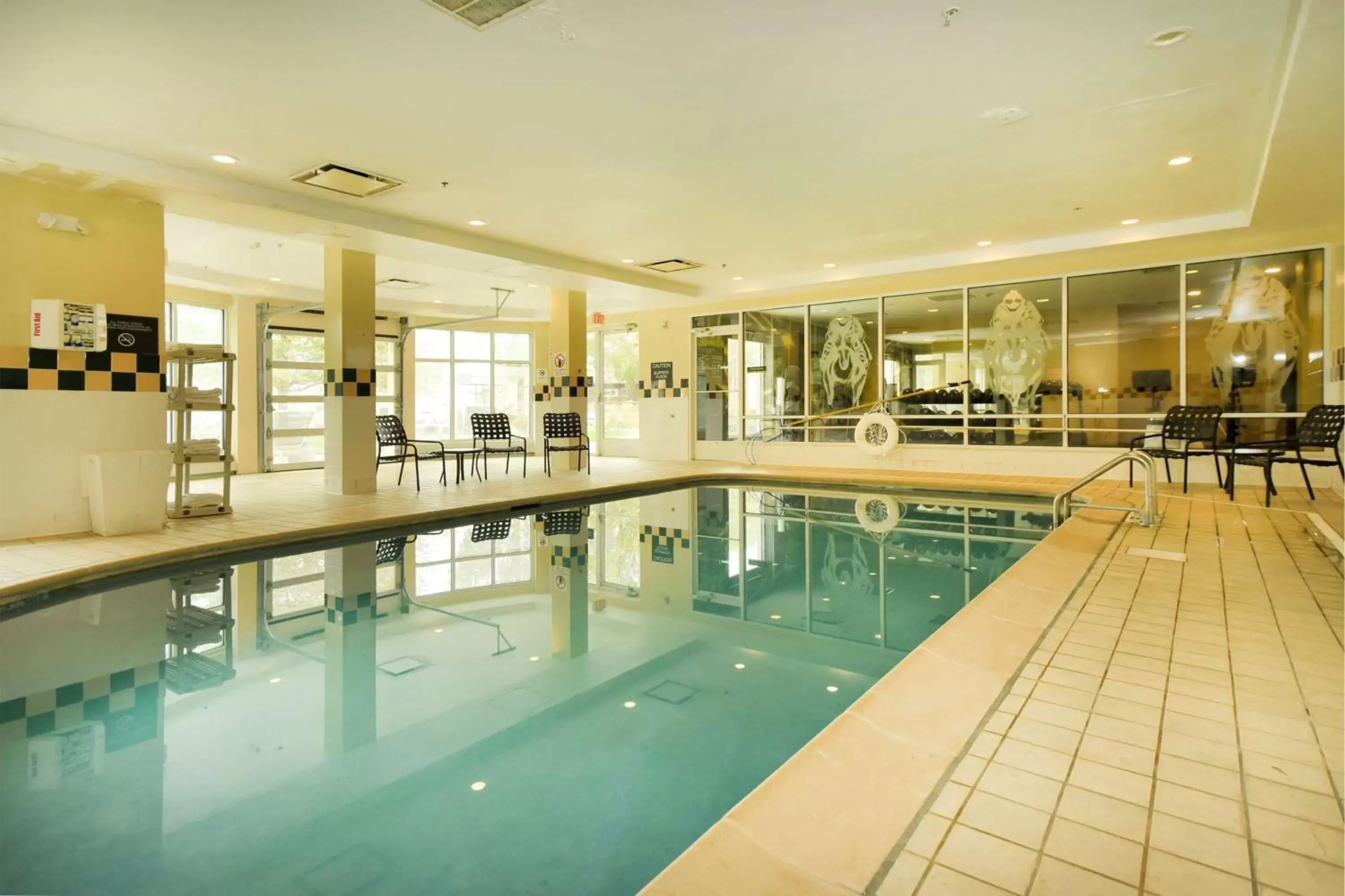 Pool view, Swimming Pool in Hilton Garden Inn Saratoga Springs