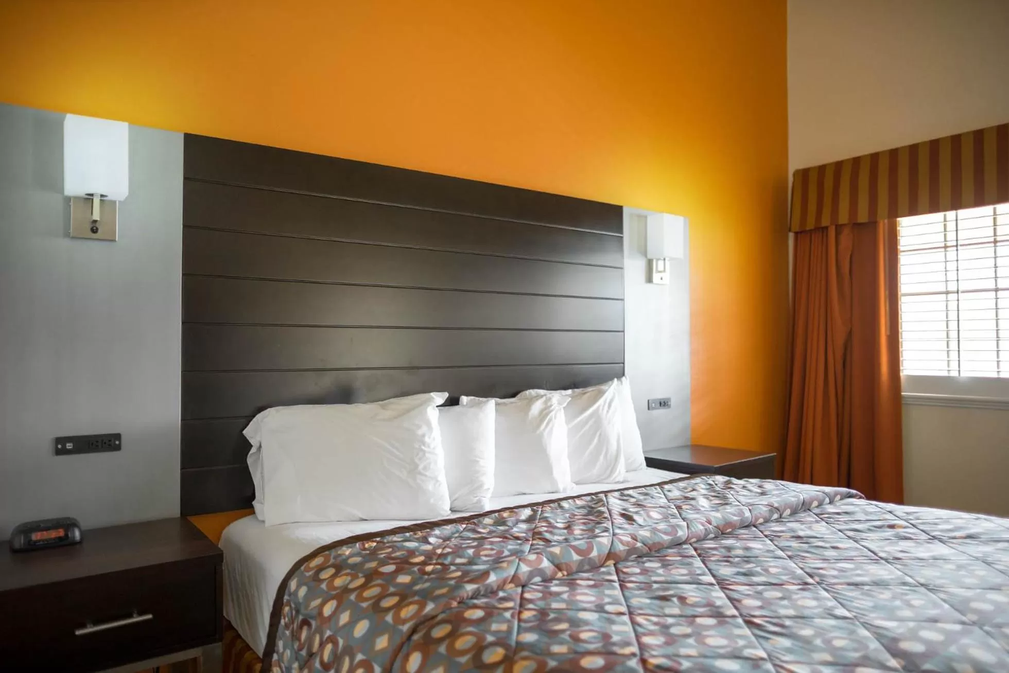 Bed in Hotel Solares