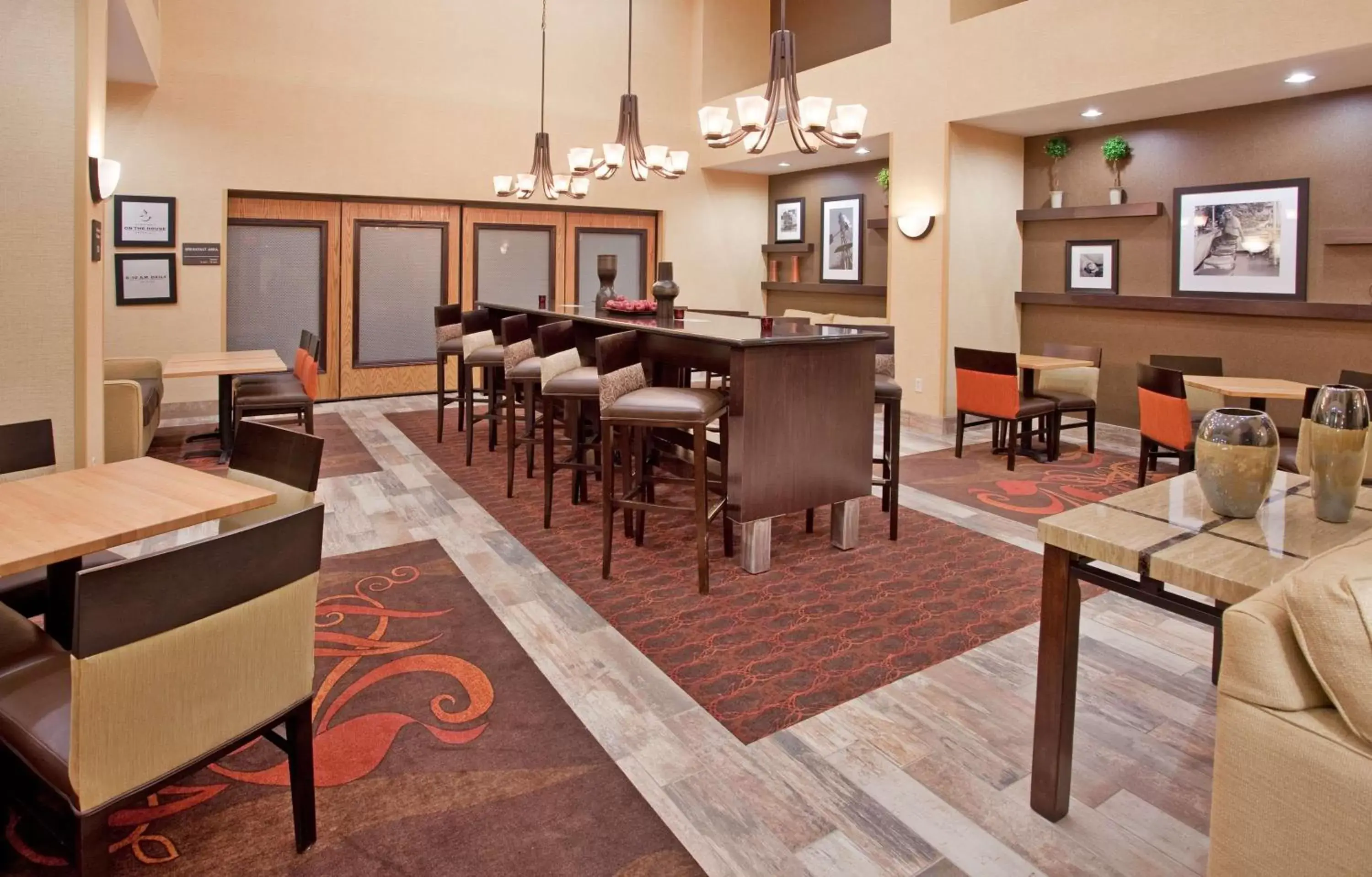 Lobby or reception, Restaurant/Places to Eat in Hampton Inn & Suites Dickinson ND