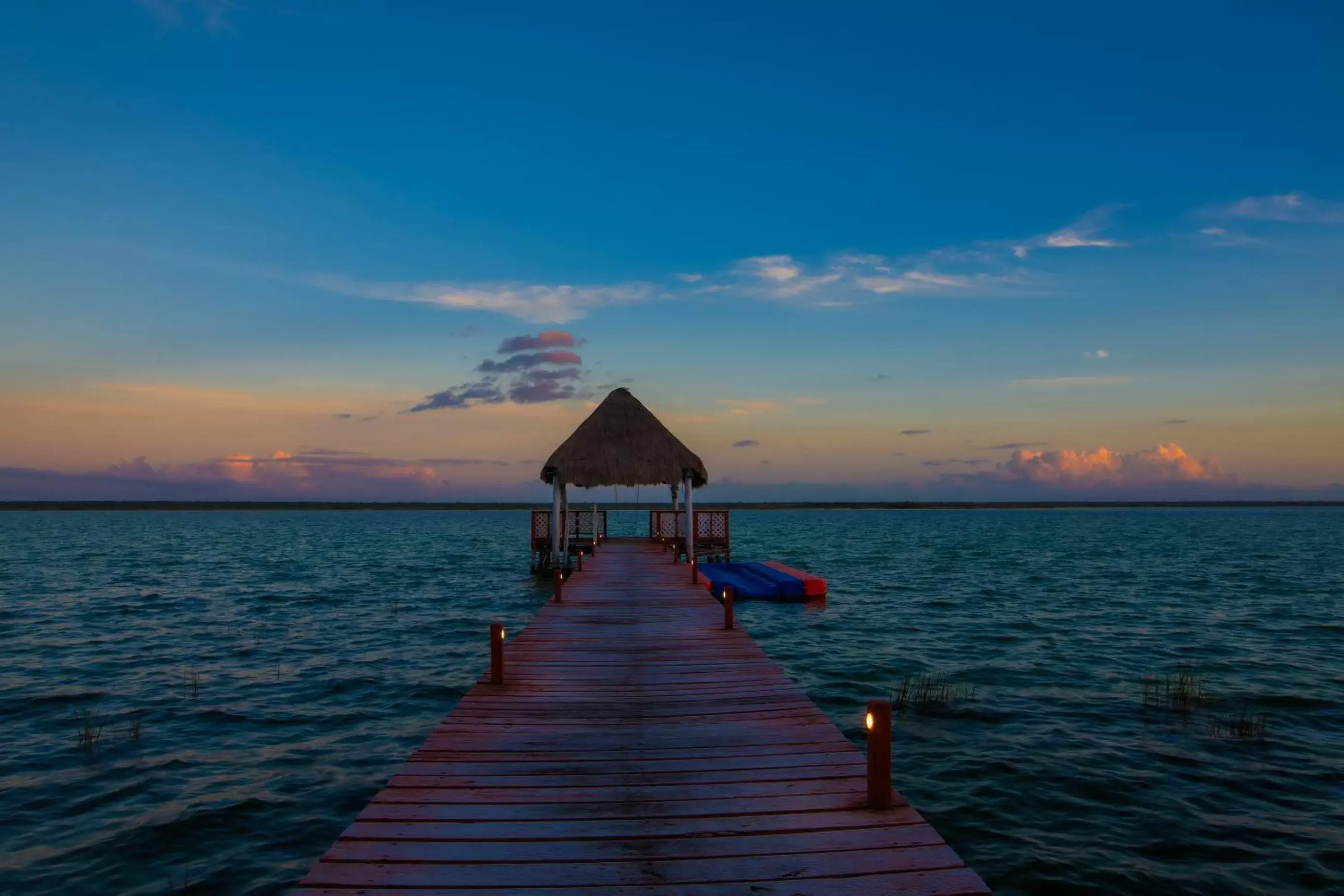 Natural landscape, Sunrise/Sunset in Casa Aakal Lagoon Front