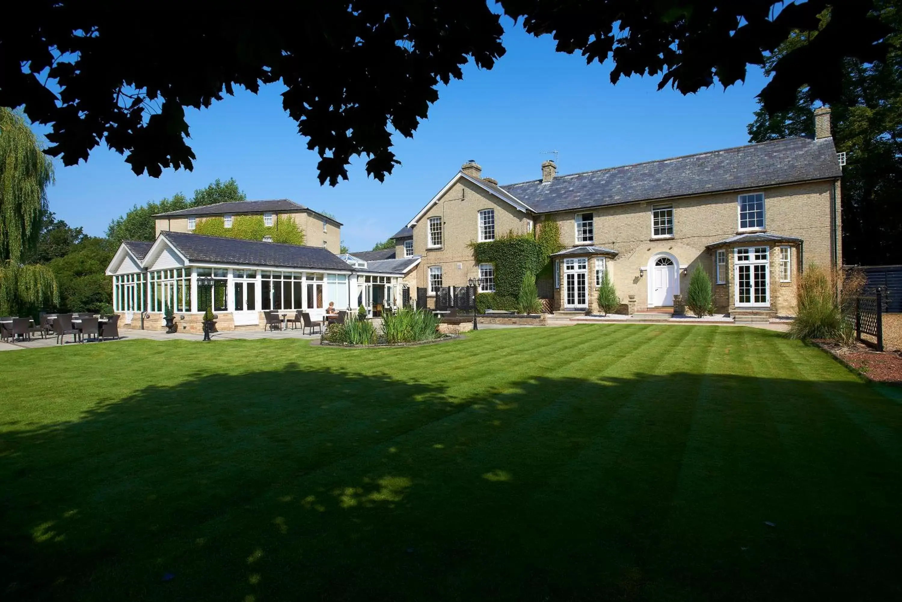 Facade/entrance in Cambridge Quy Mill Hotel & Spa Facade/entrance in Cambridge Quy Mill Hotel & Spa