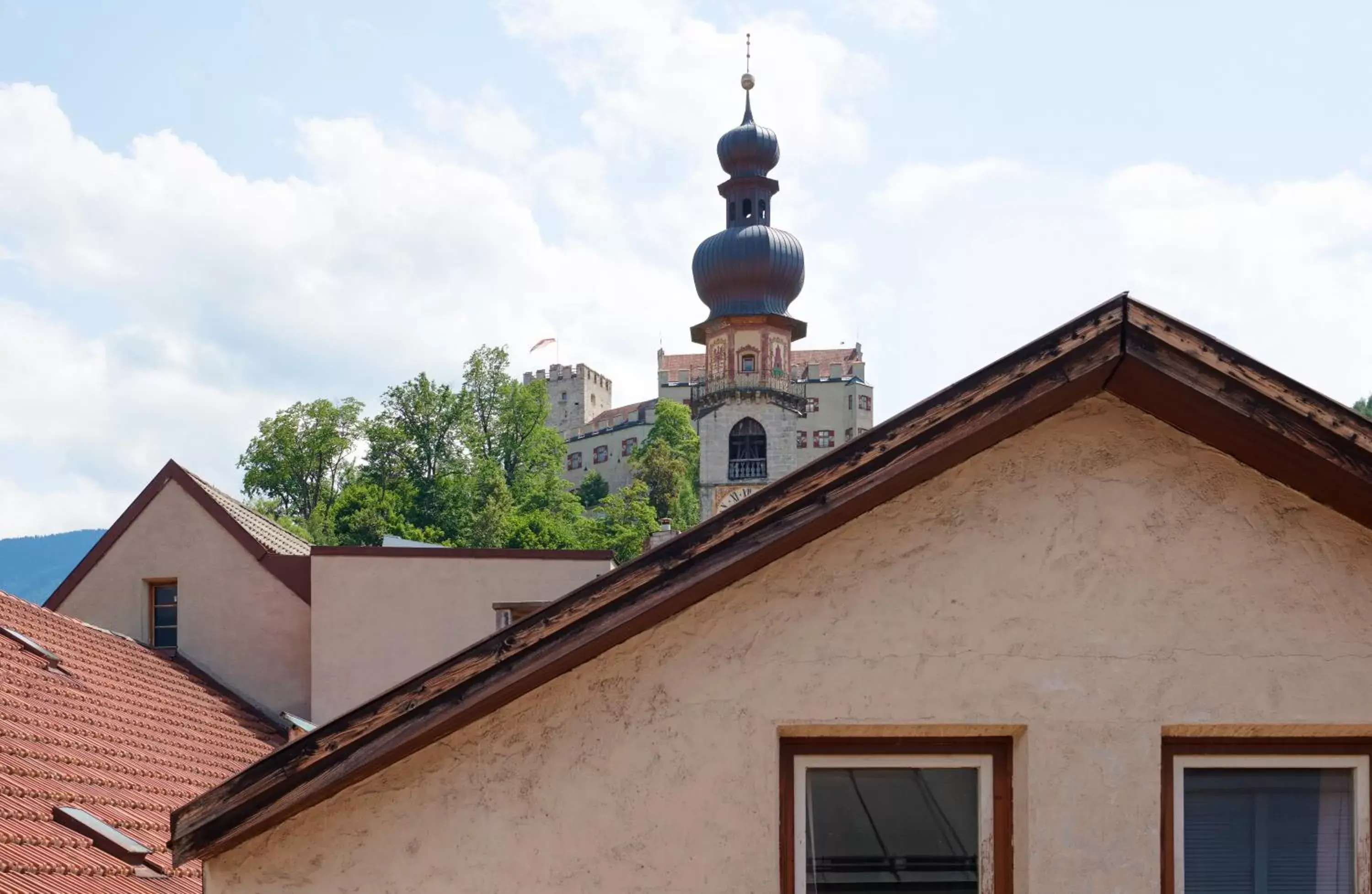 City view in Hotel Goldene Rose