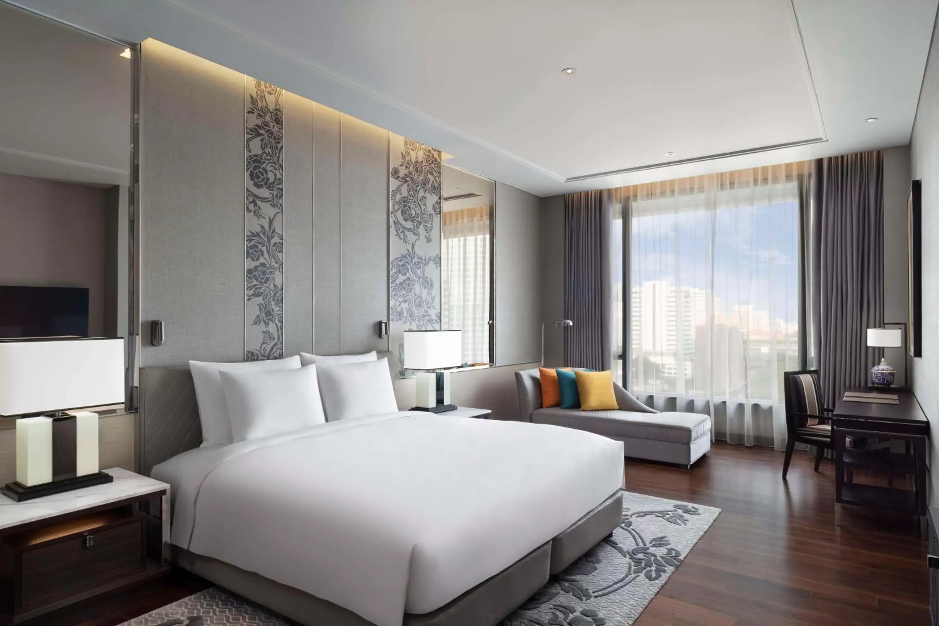 Photo of the whole room, Bed in Sindhorn Kempinski Hotel Bangkok - SHA Extra Plus Certified