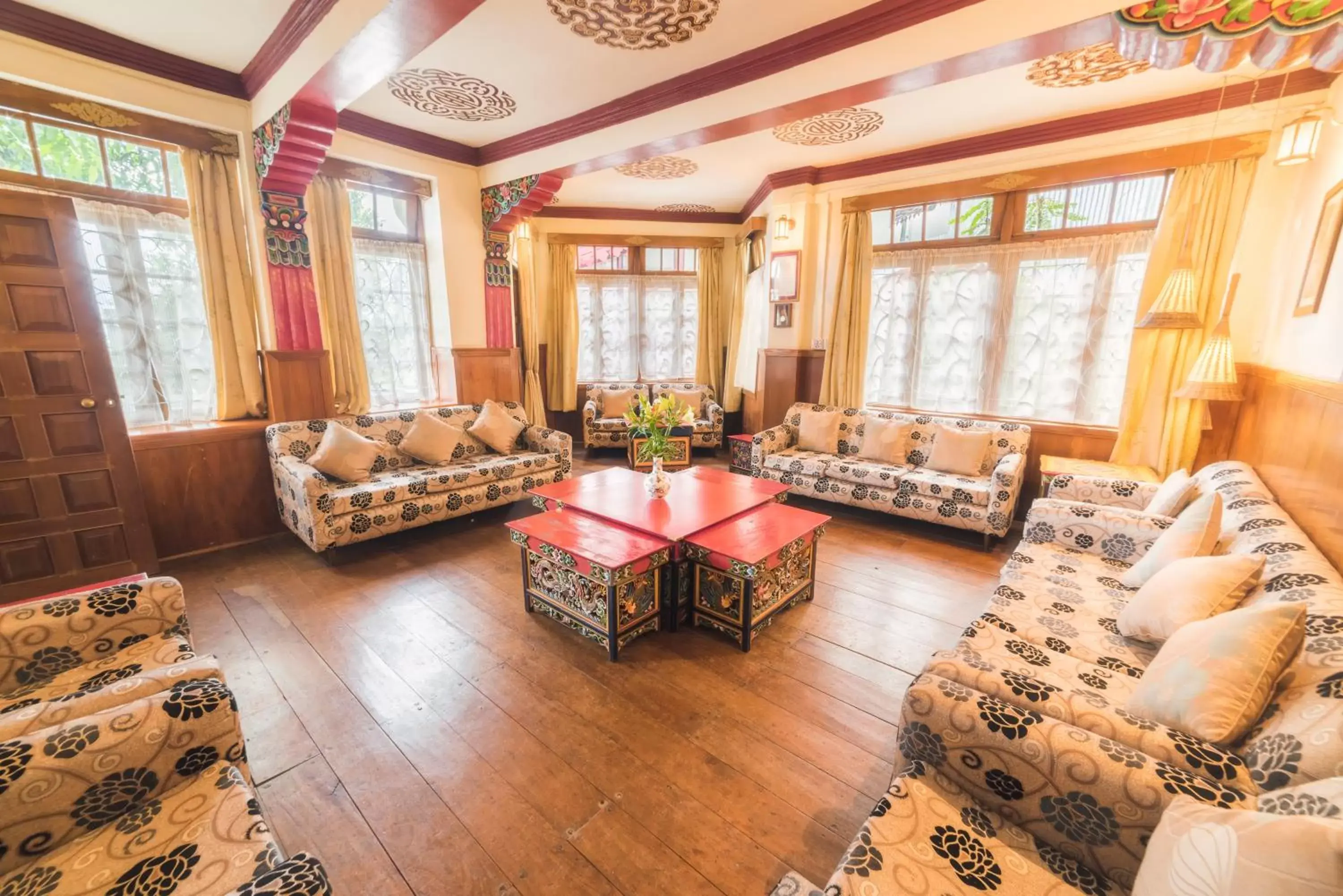 Living room in Netuk House a heritage boutique stay