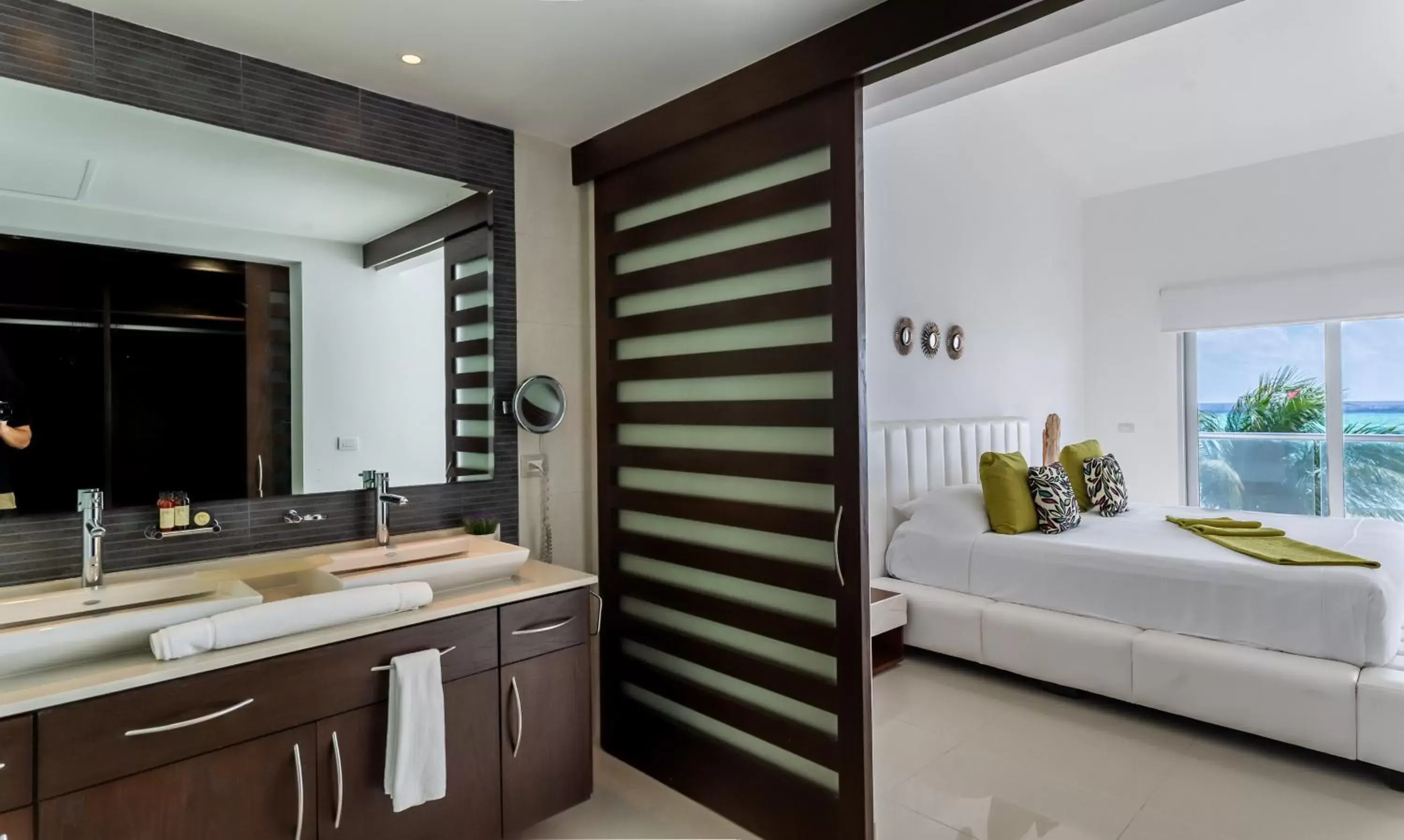 Bathroom in Mareazul Beach Front Condos At playa del Carmen