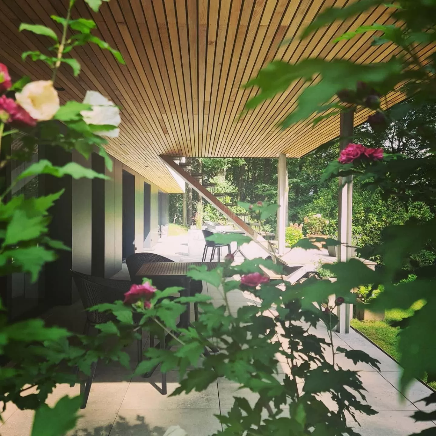 Garden view in Villa Terlanen