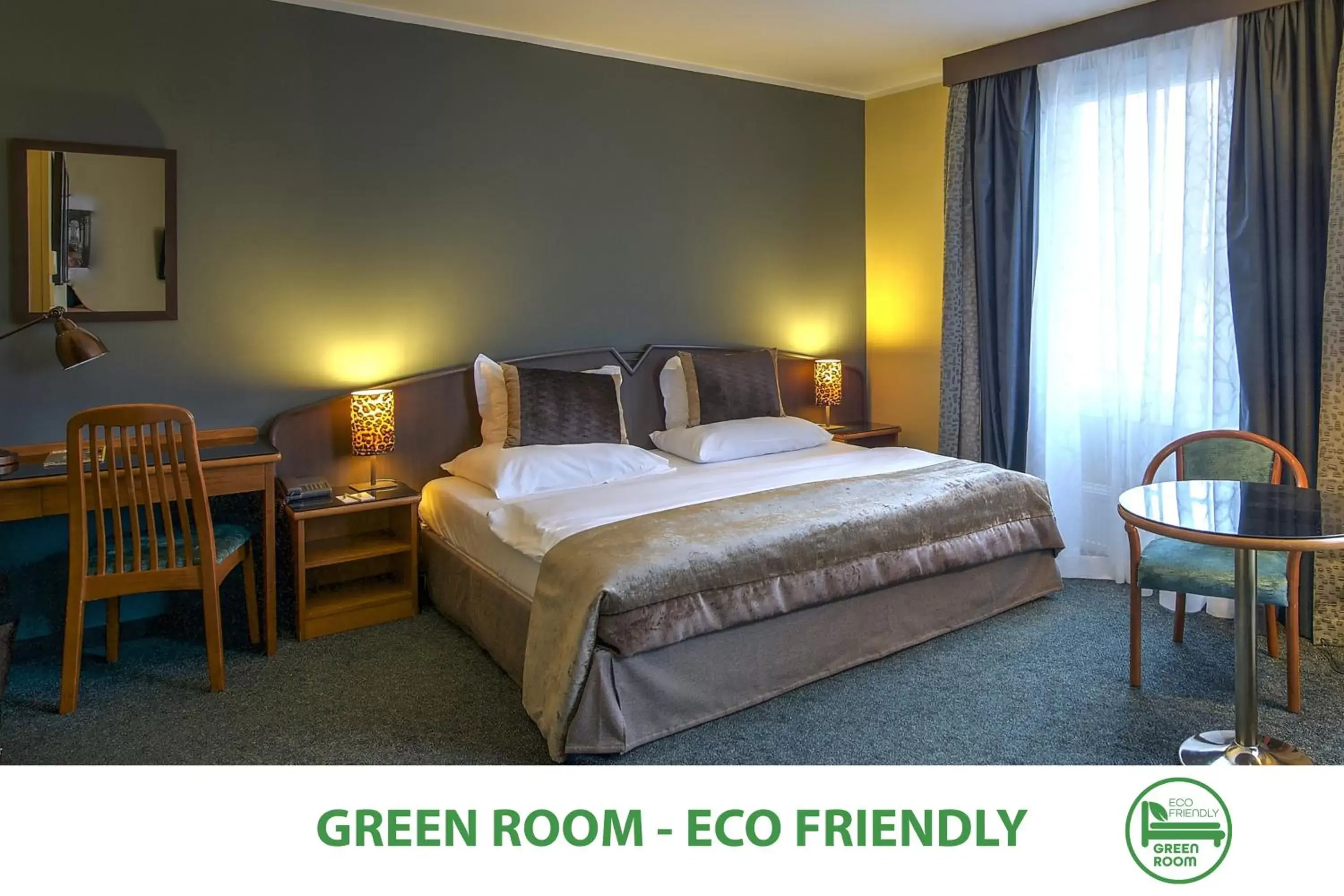 Green Double Room – eco friendly in Plaza Prague Hotel - Czech Leading Hotels