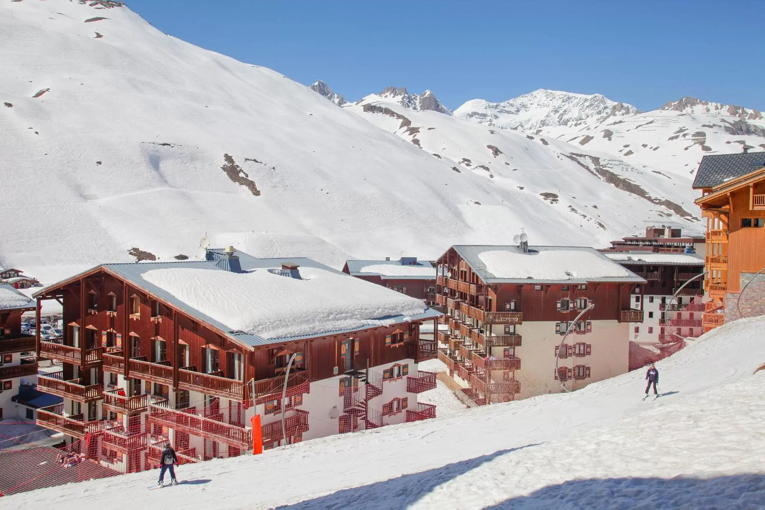 Neighbourhood, Winter in Odalys Chalet Alpina