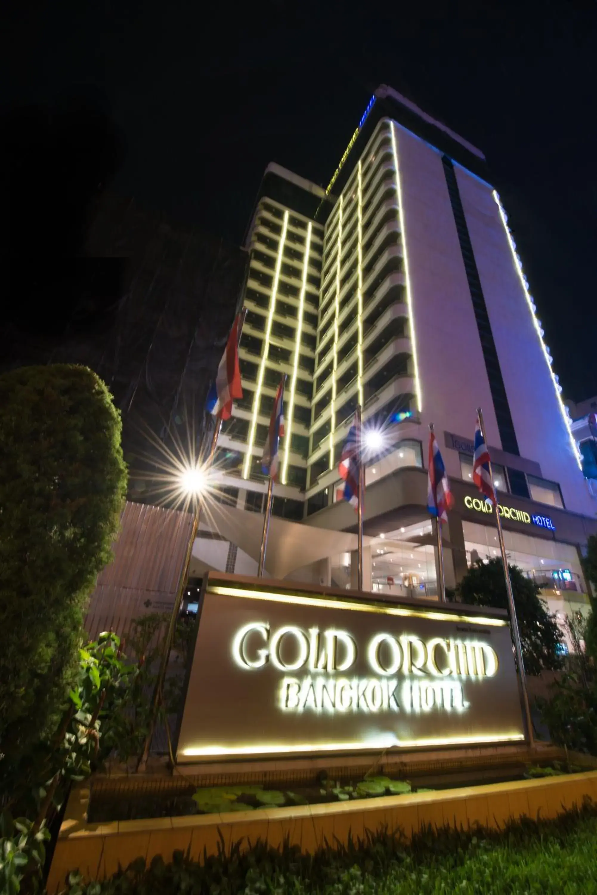 Property Building in Gold Orchid Bangkok Hotel