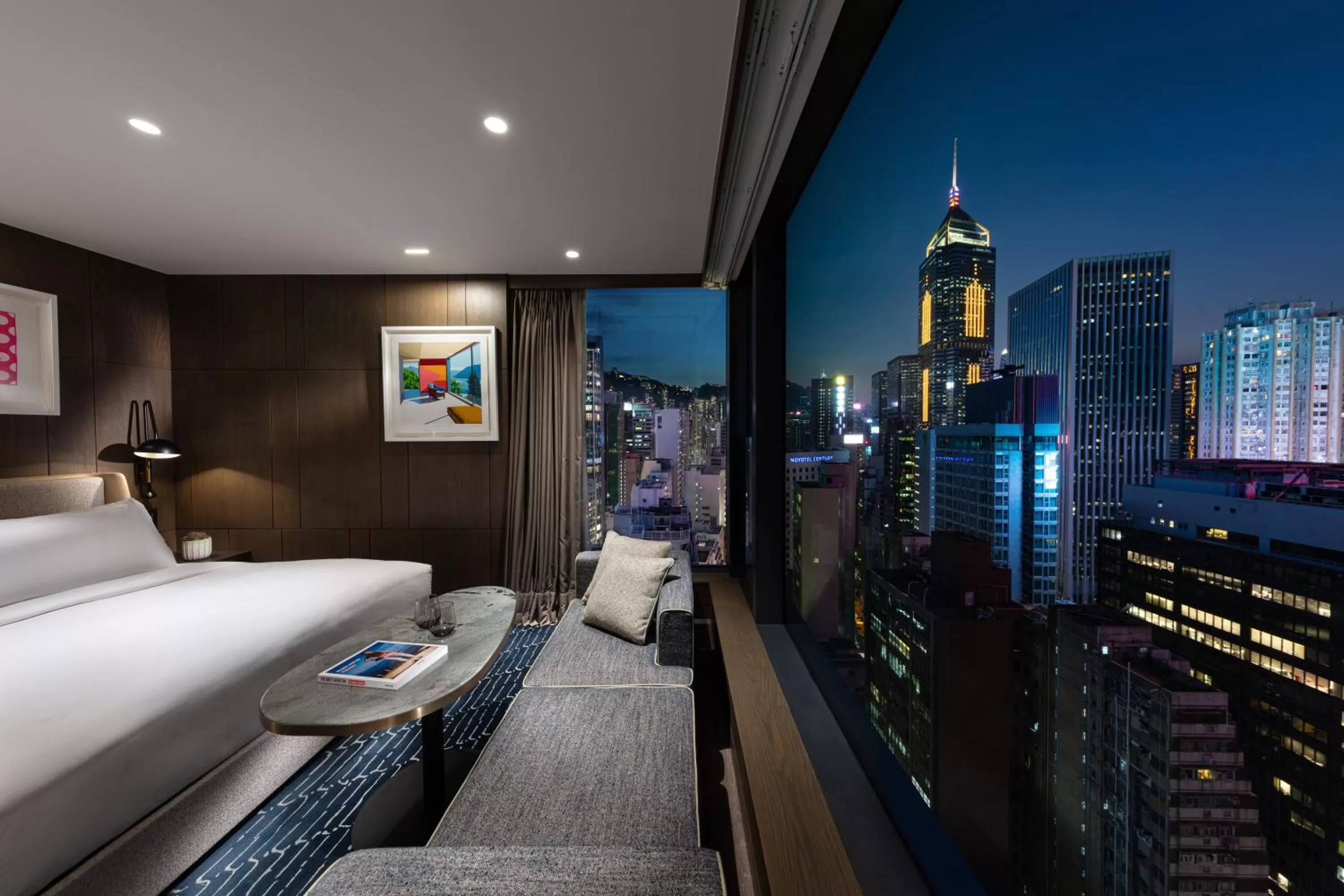 View (from property/room), Bed in The Hari Hong Kong