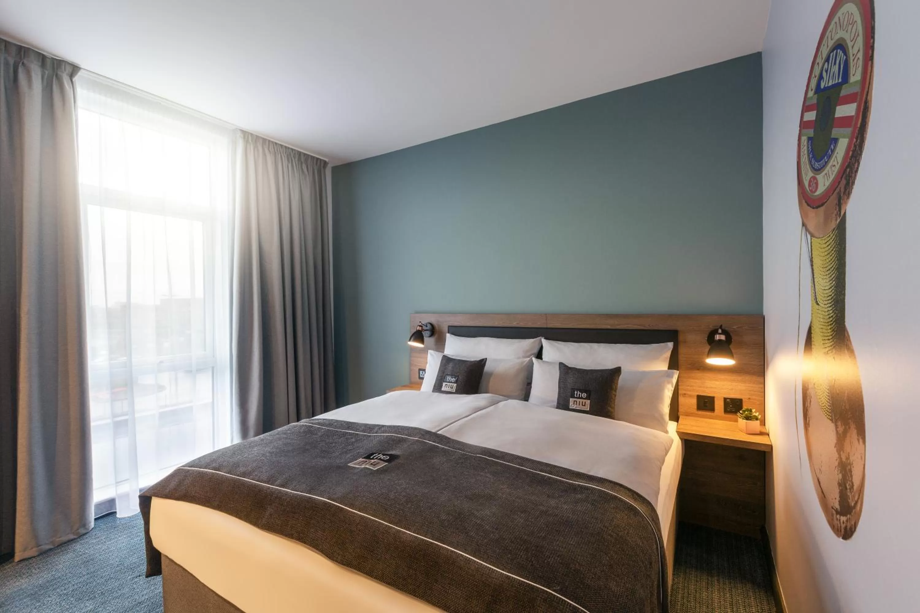 Bed in Holiday Inn - the niu, Loom Manchester North by IHG