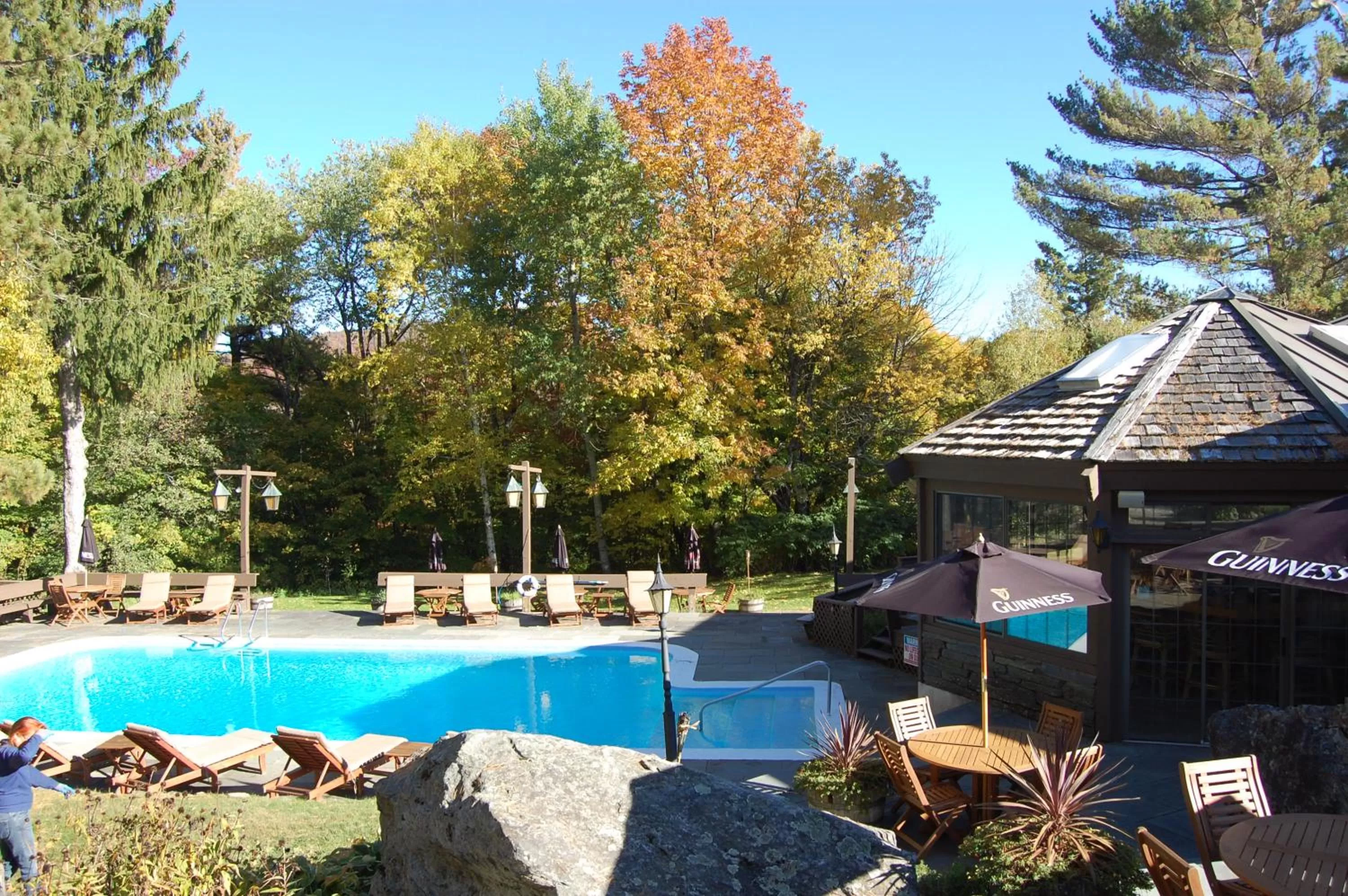 Swimming pool in Summit Lodge