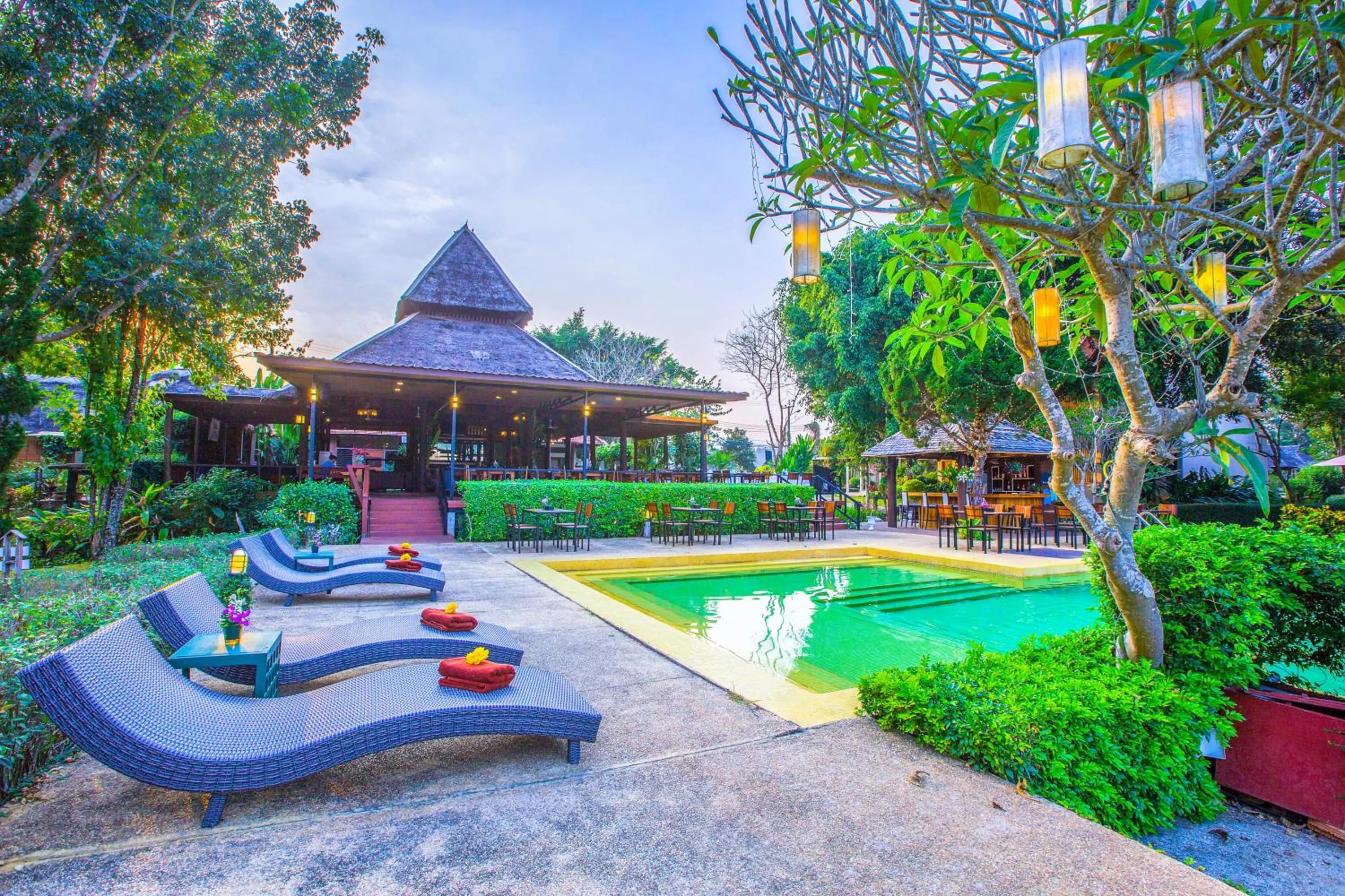 Property building in Belle Villa Resort, Pai