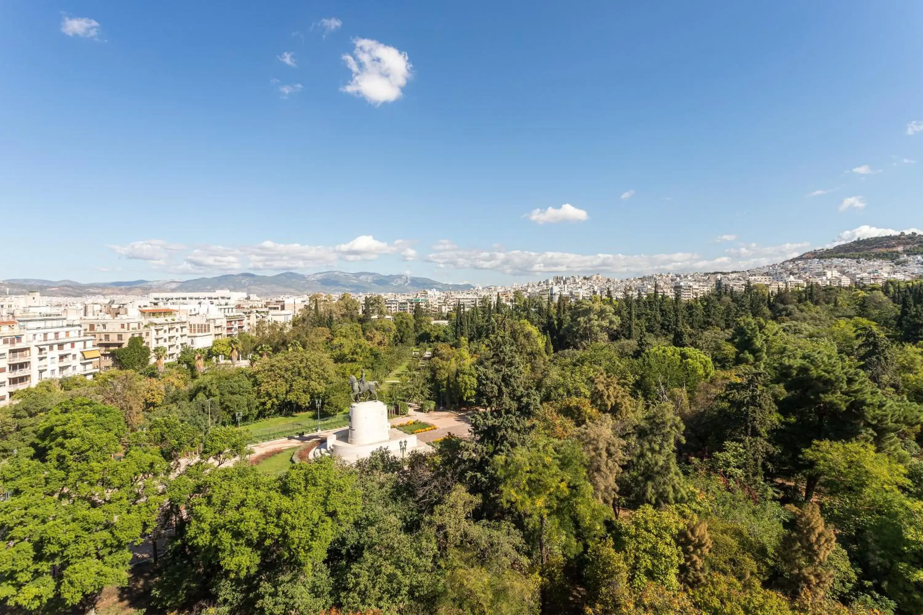 Natural landscape in Radisson Blu Park Hotel Athens