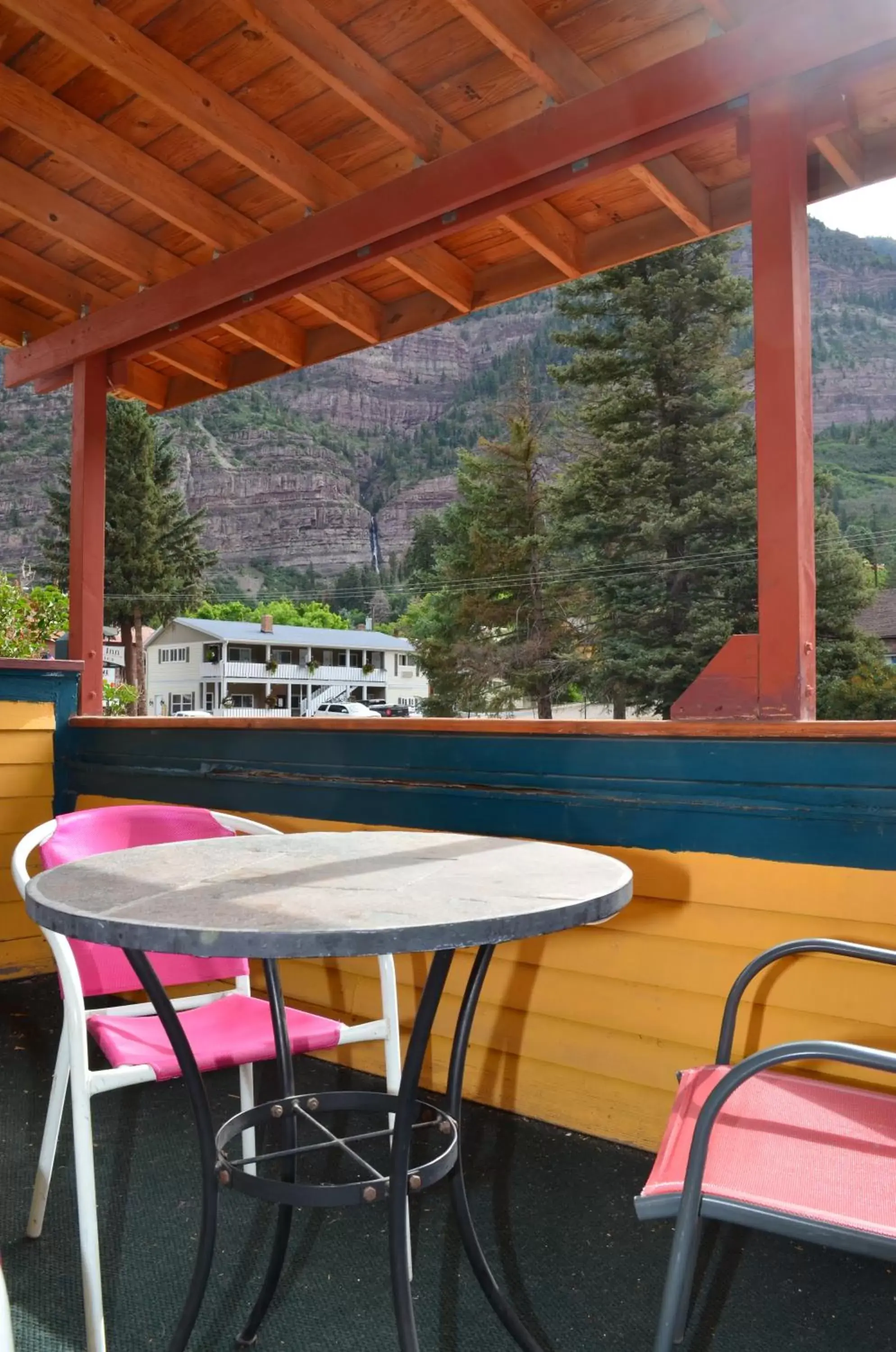 Balcony/Terrace in The Ouray Main Street Inn