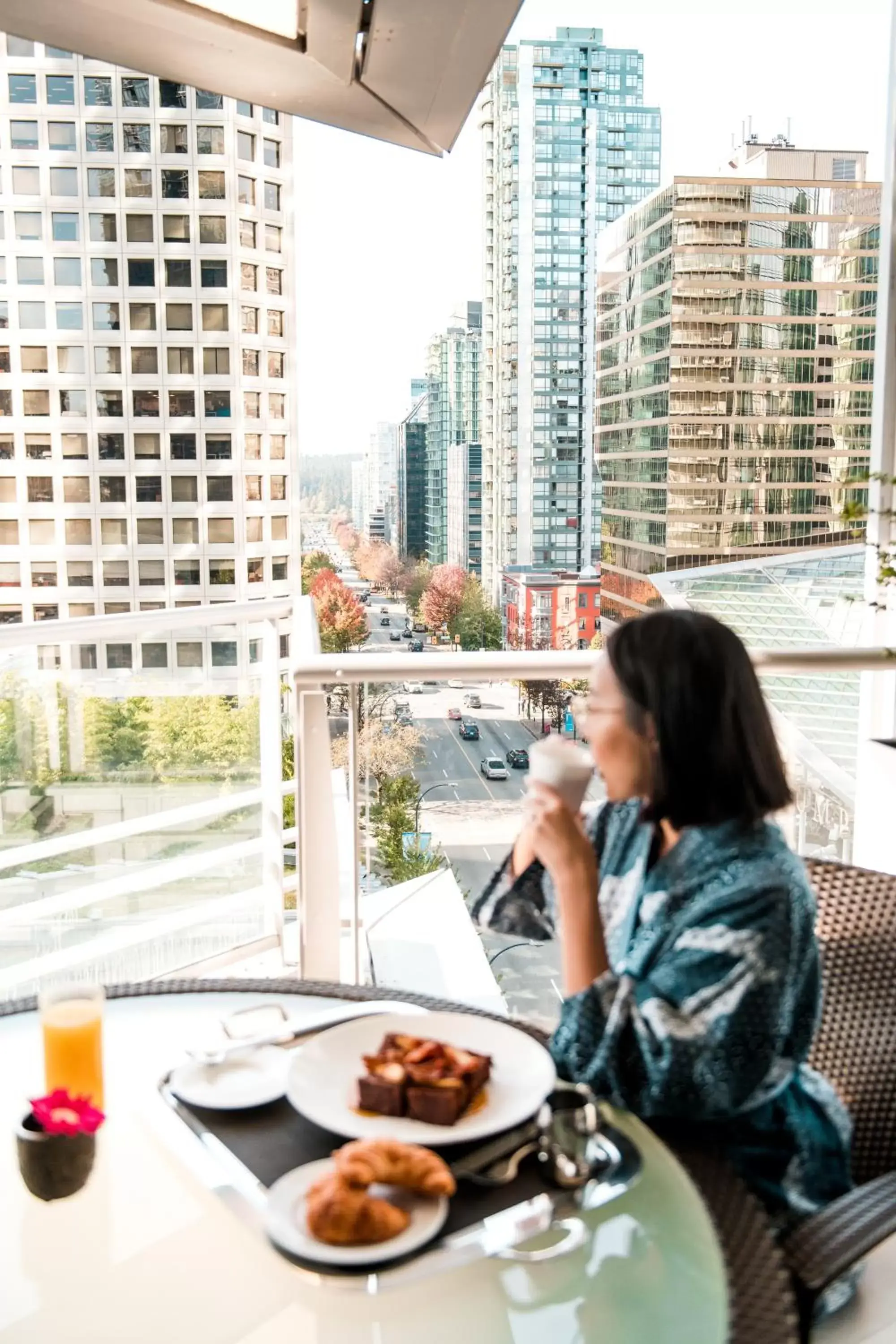 Balcony/Terrace in Shangri-La Vancouver