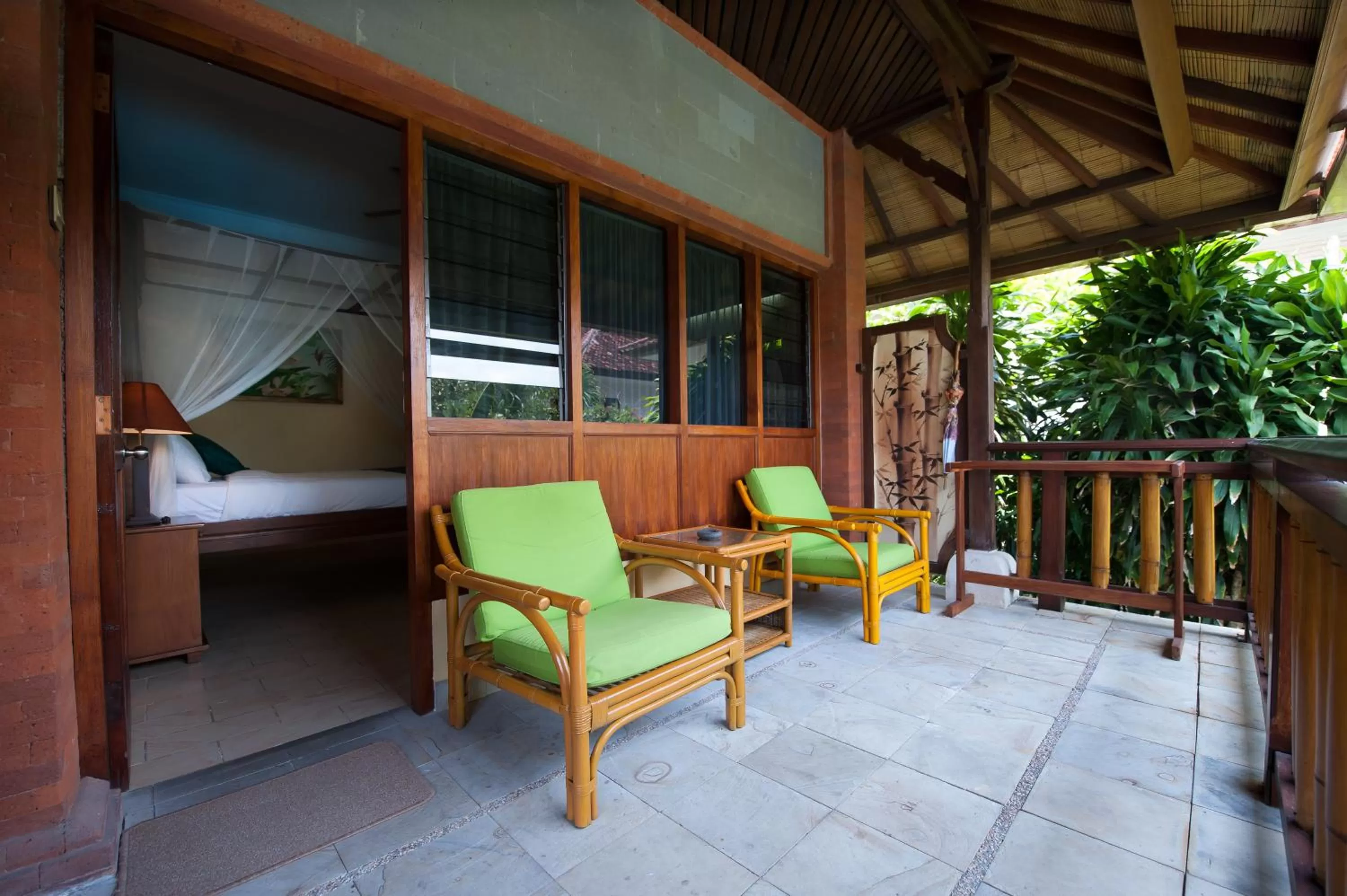 Balcony/Terrace in Pondok Agung Bed & Breakfast