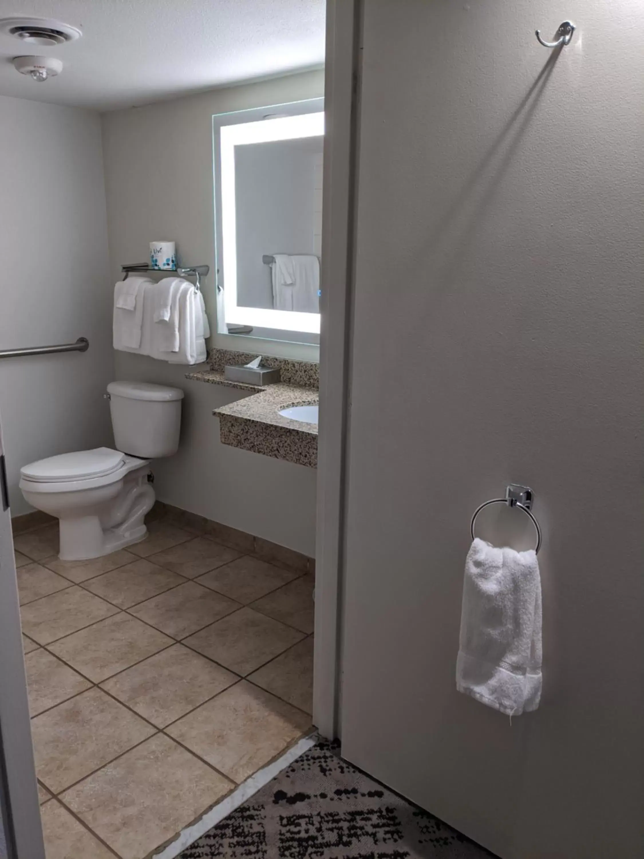 Toilet, Bathroom in Radisson Hotel Denver Central