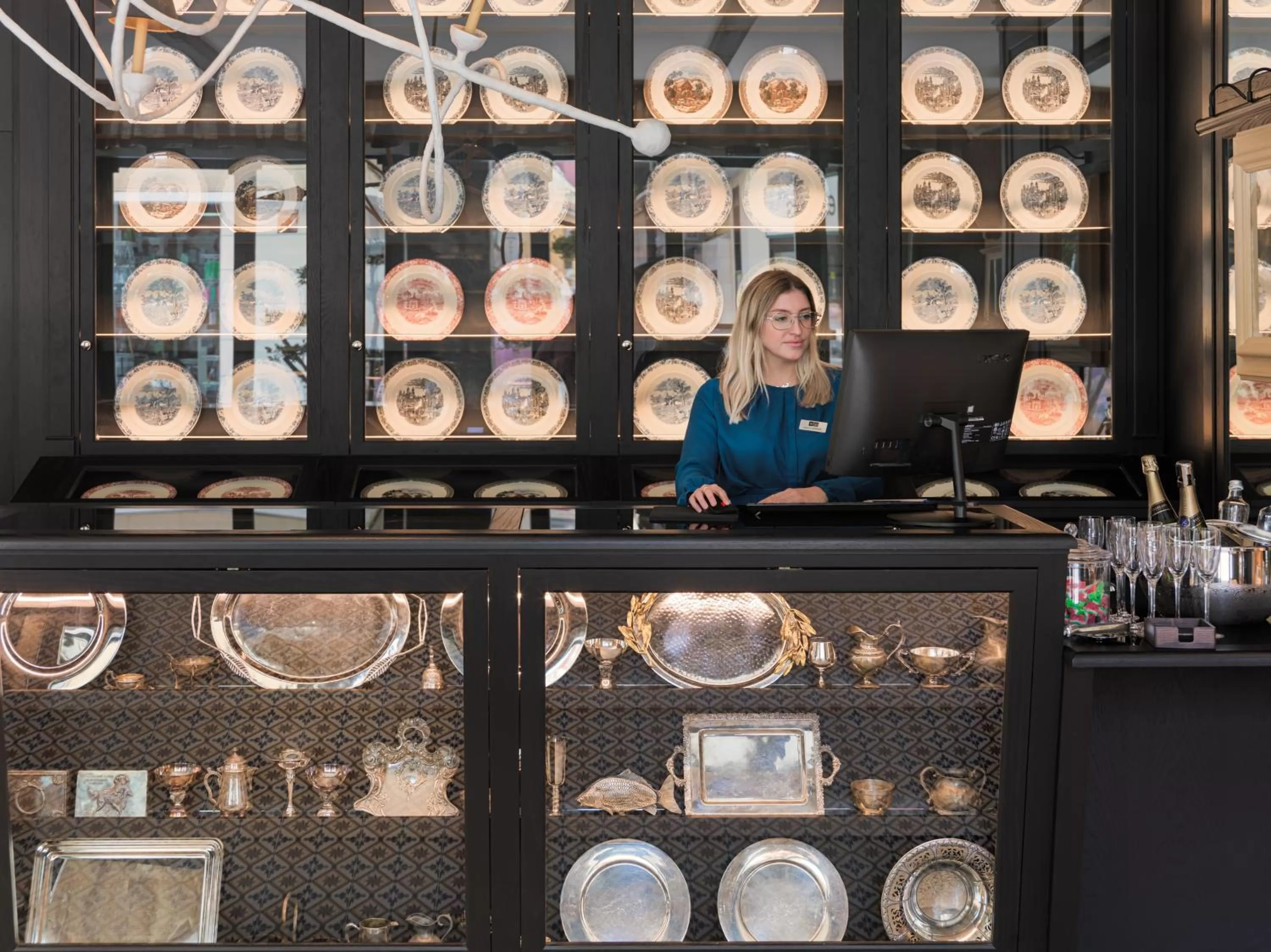 Lobby or reception in H10 Casa de la Plata