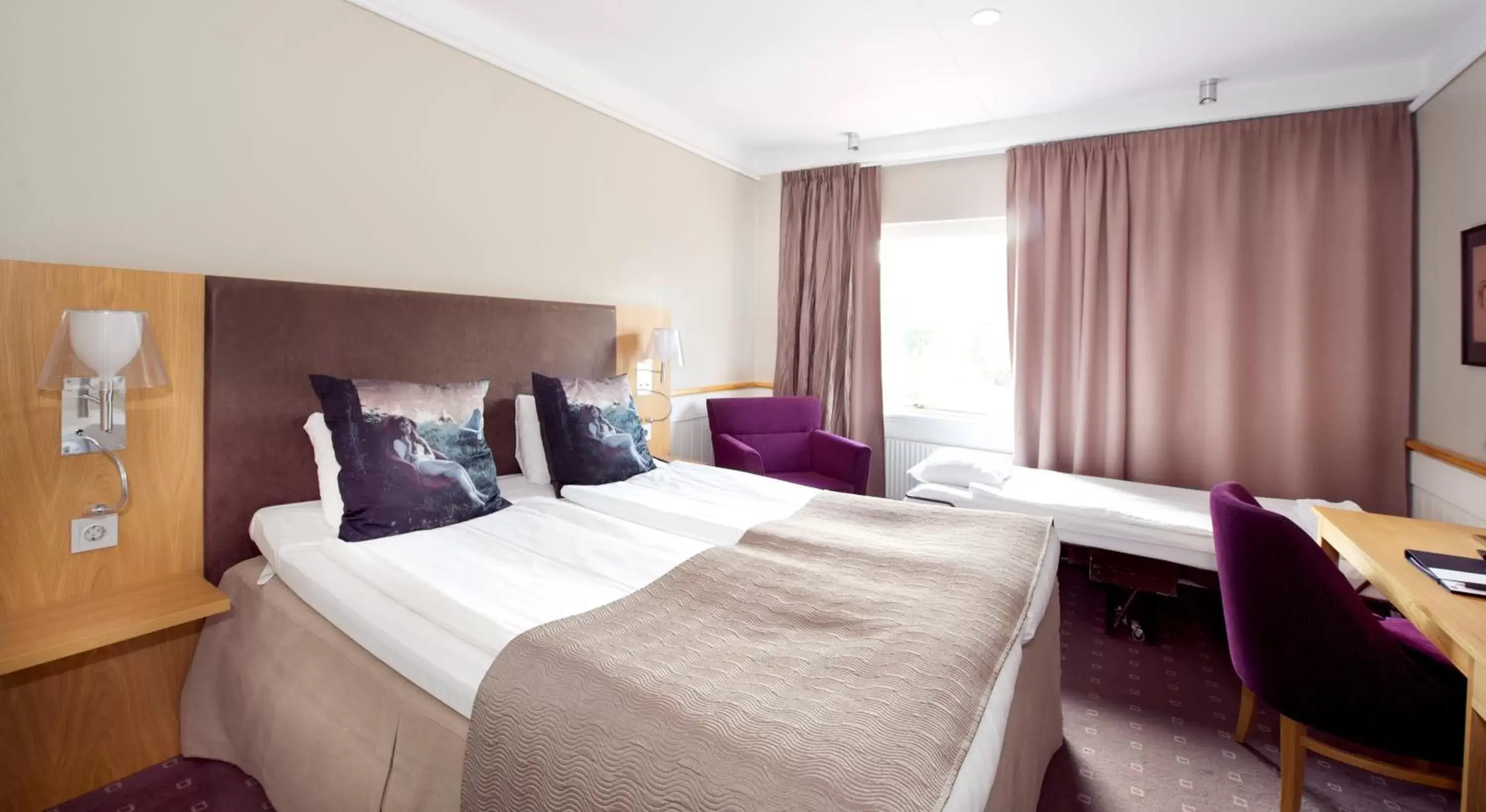 Bed in Clarion Collection Hotel Kompaniet Bed in Clarion Collection Hotel Kompaniet