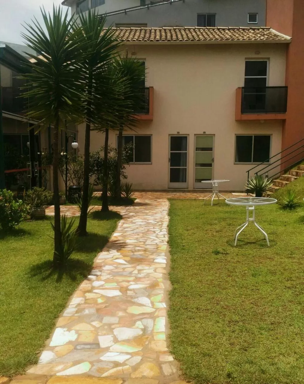 Garden in Pousada Vila Real Flats