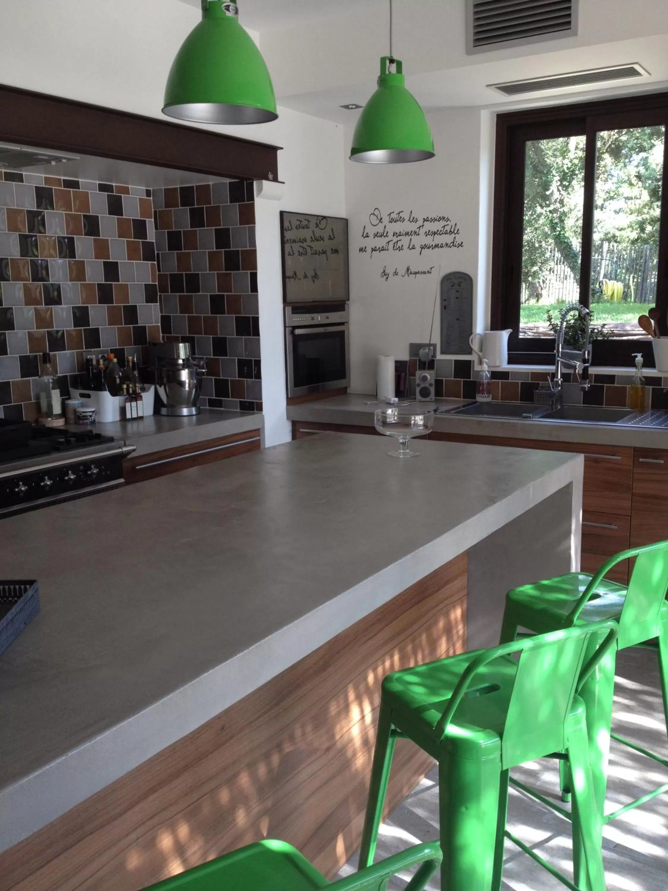 Kitchen or kitchenette in La bergerie de Nano