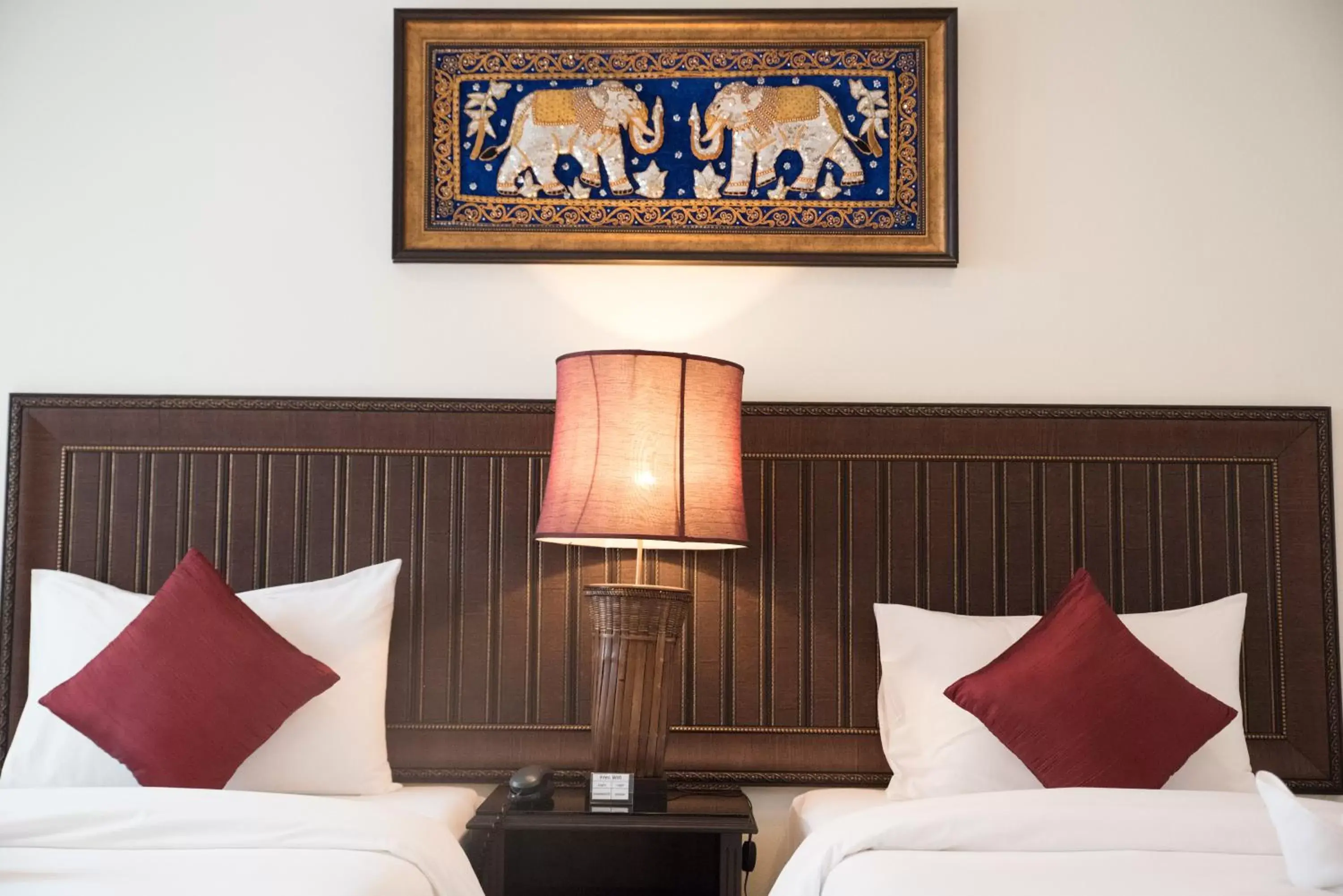 Decorative detail, Room Photo in True Siam Rangnam Hotel