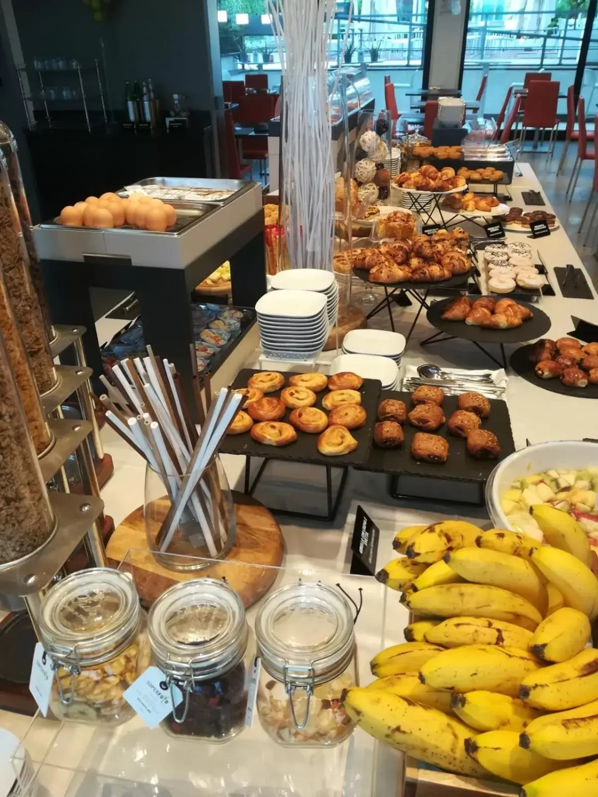 Buffet breakfast, Food in Best Western Hotel Rome Airport
