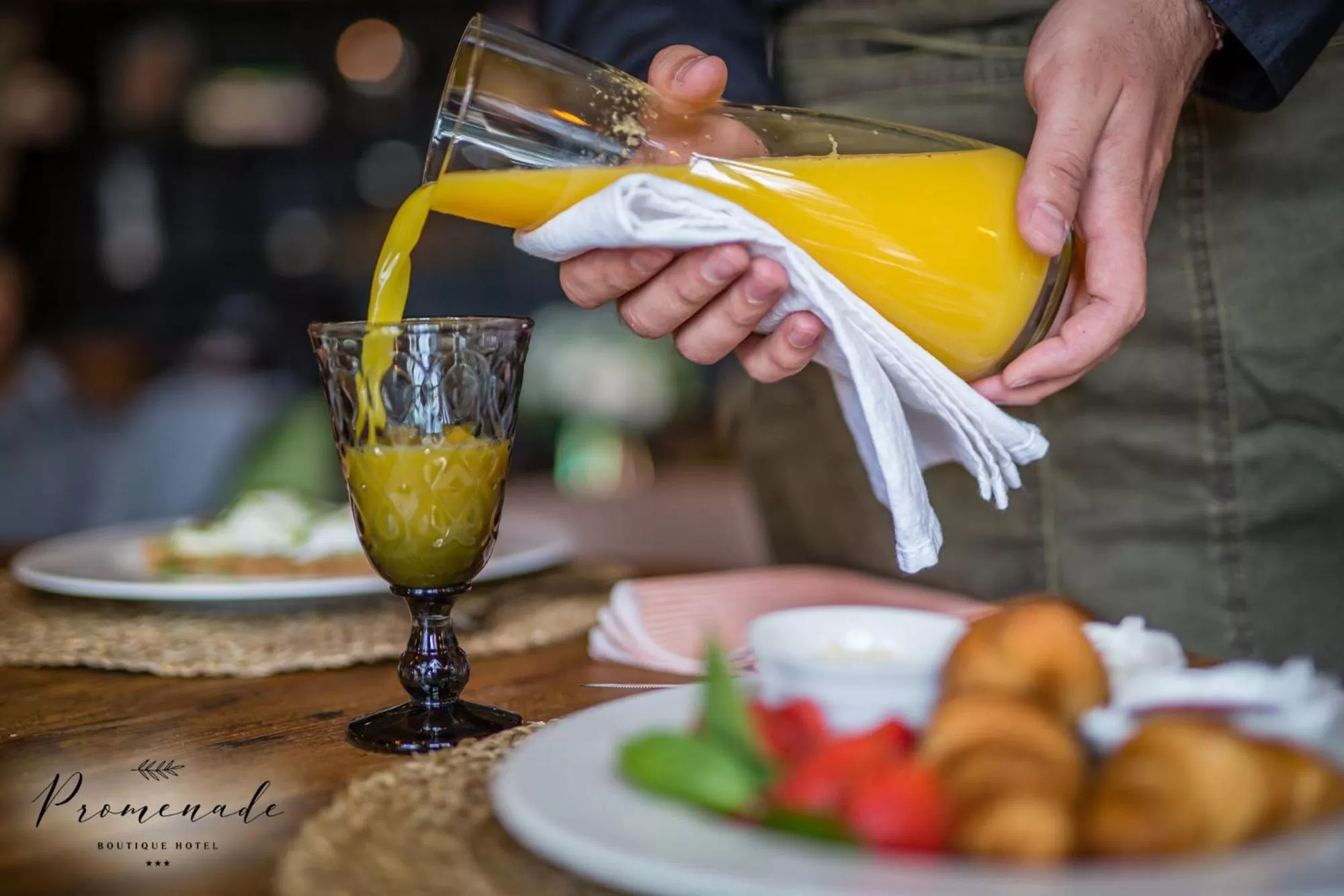 Restaurant/places to eat in Hotel Residence Promenade