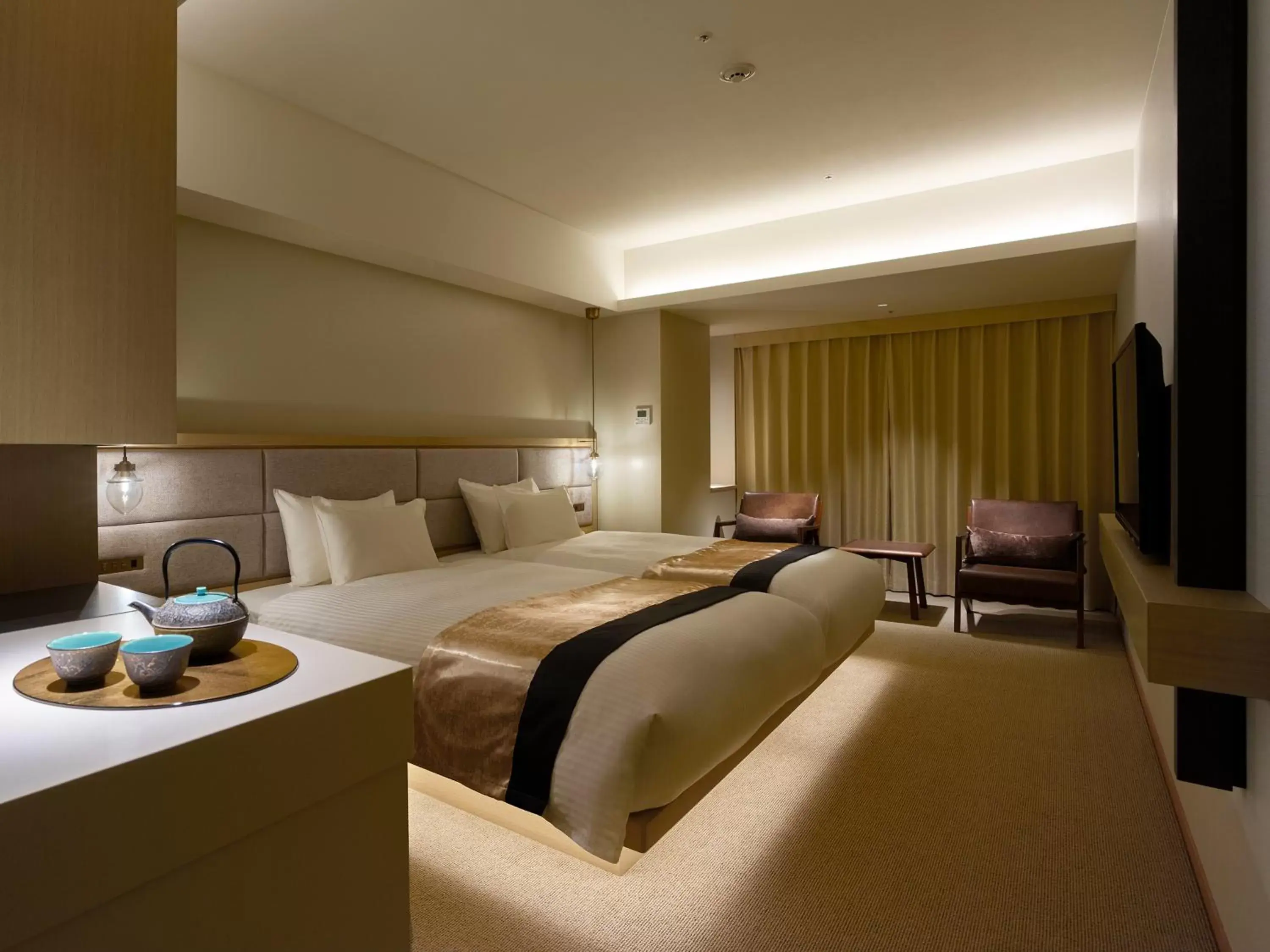 Photo of the whole room, Bed in Hotel The Celestine Kyoto Gion Photo of the whole room, Bed in Hotel The Celestine Kyoto Gion