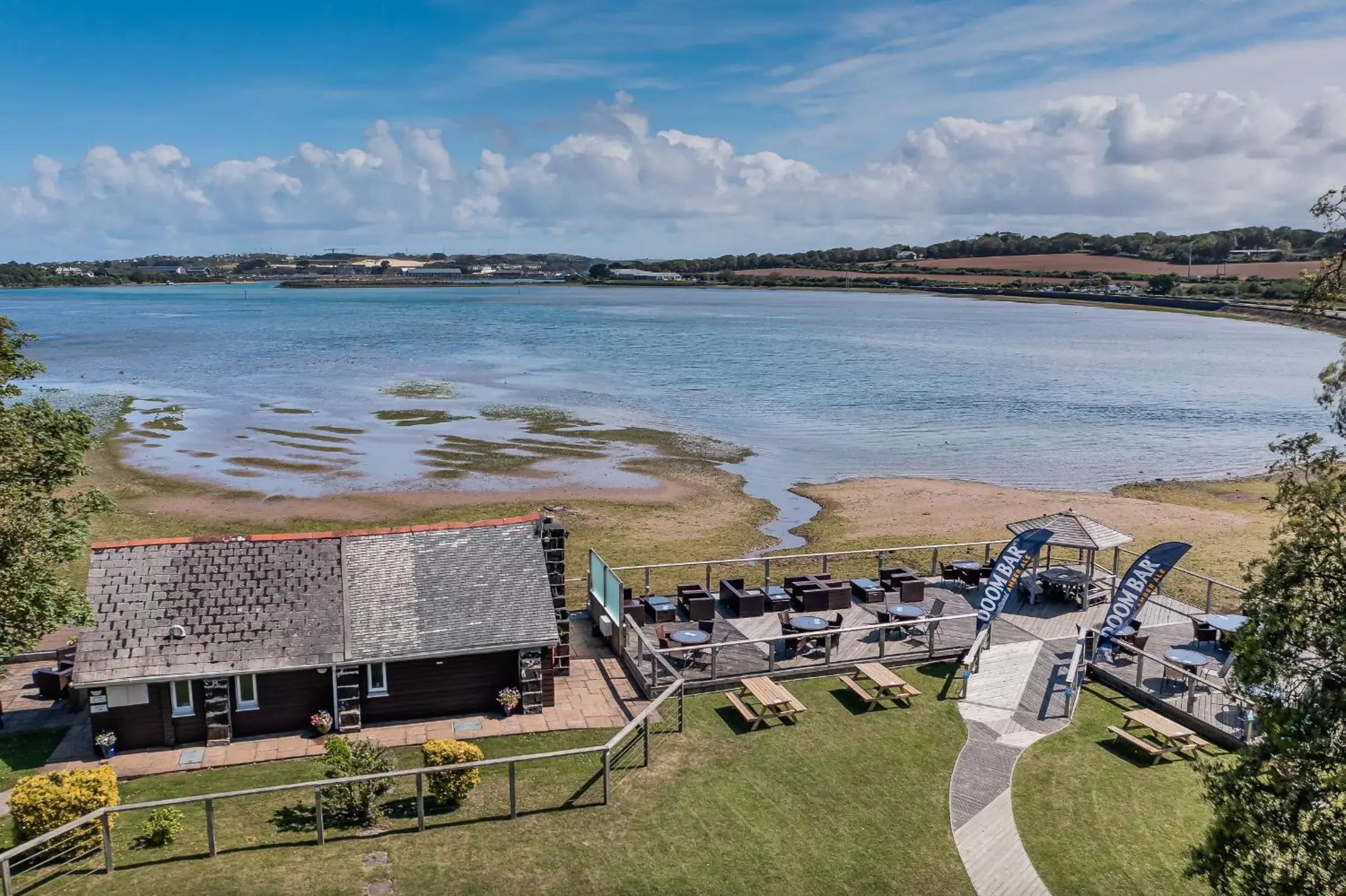 Sea view, Bird's-eye View in The Old Quay House