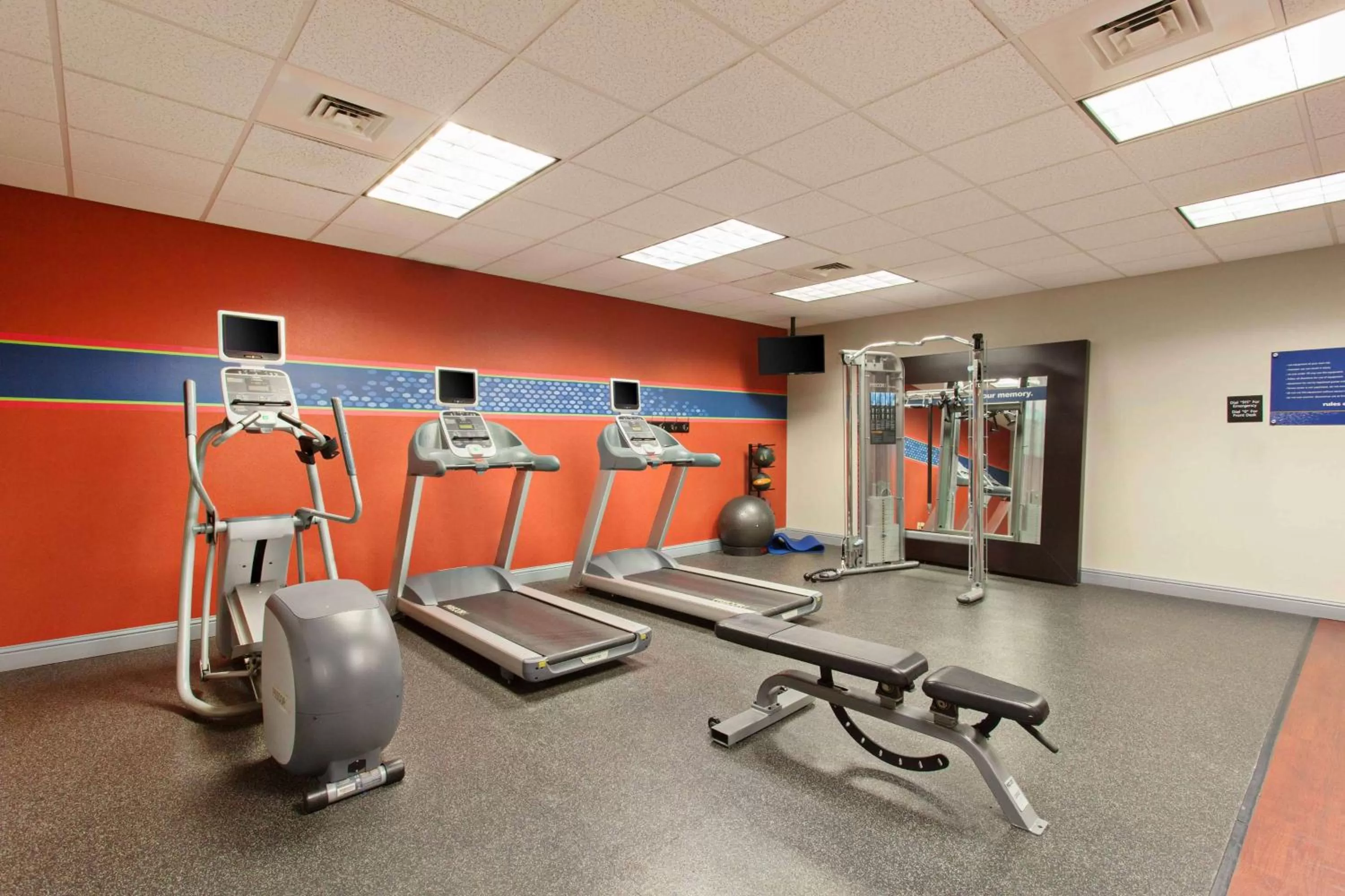 Fitness centre/facilities in Hampton Inn & Suites Clovis Airport North