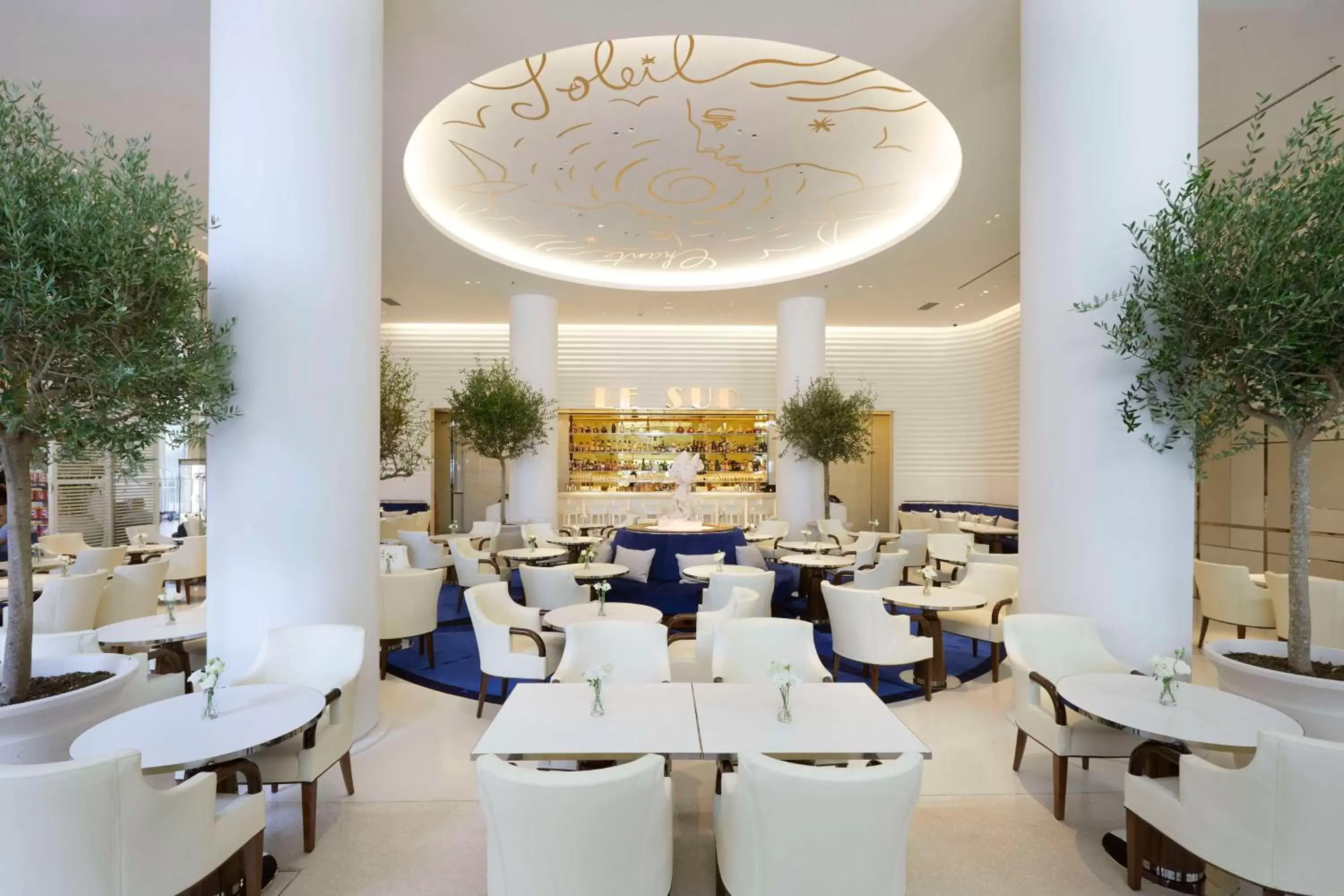 Lounge or bar, Restaurant/Places to Eat in Hôtel Martinez, in The Unbound Collection by Hyatt