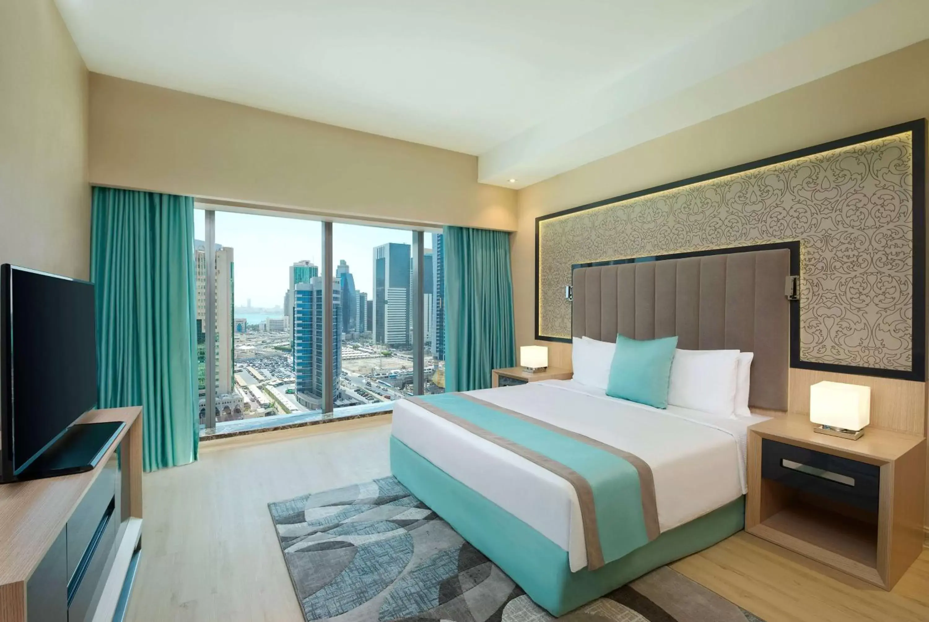 Photo of the whole room in Wyndham Doha West Bay