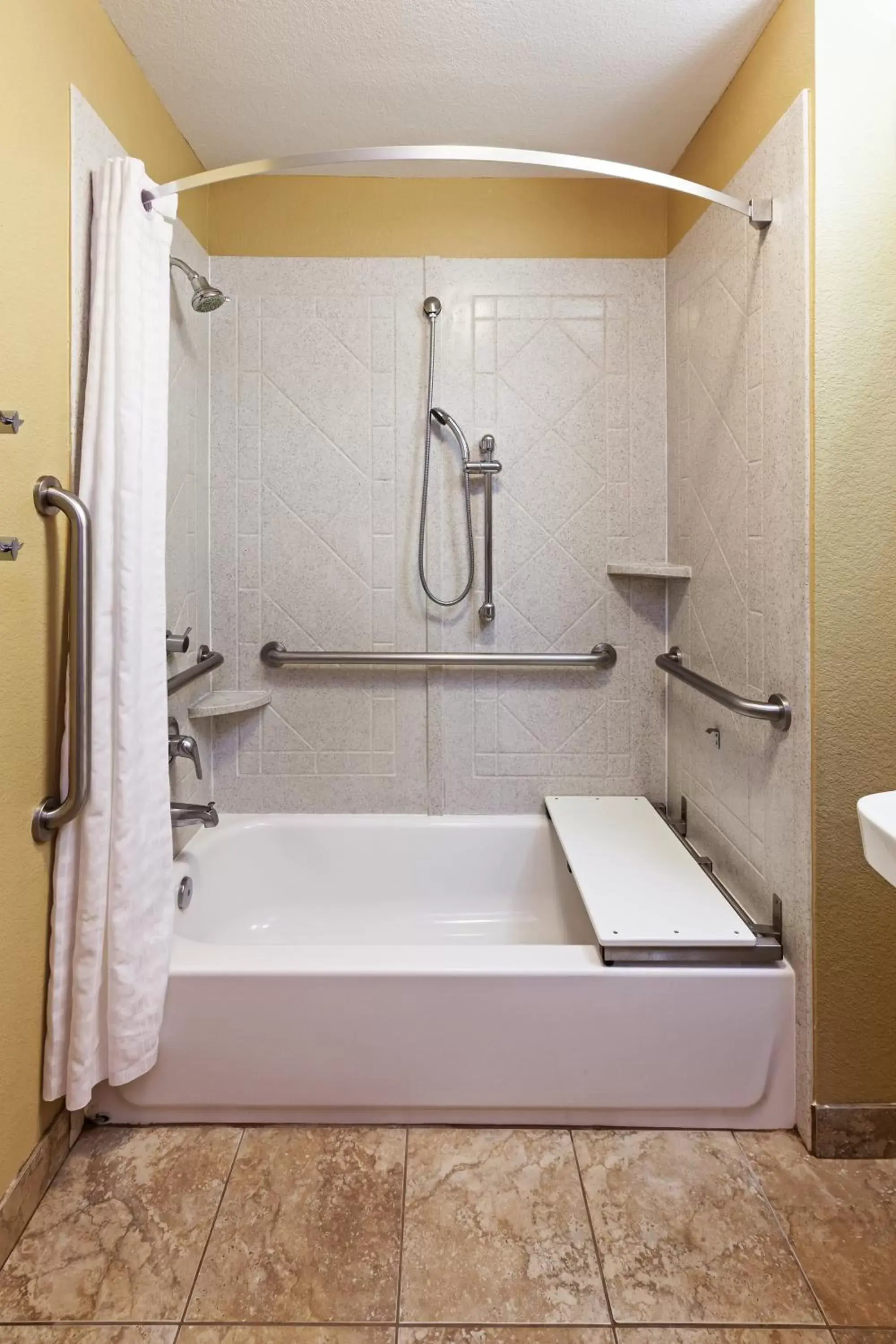 Bathroom in Candlewood Suites Pearland, an IHG Hotel