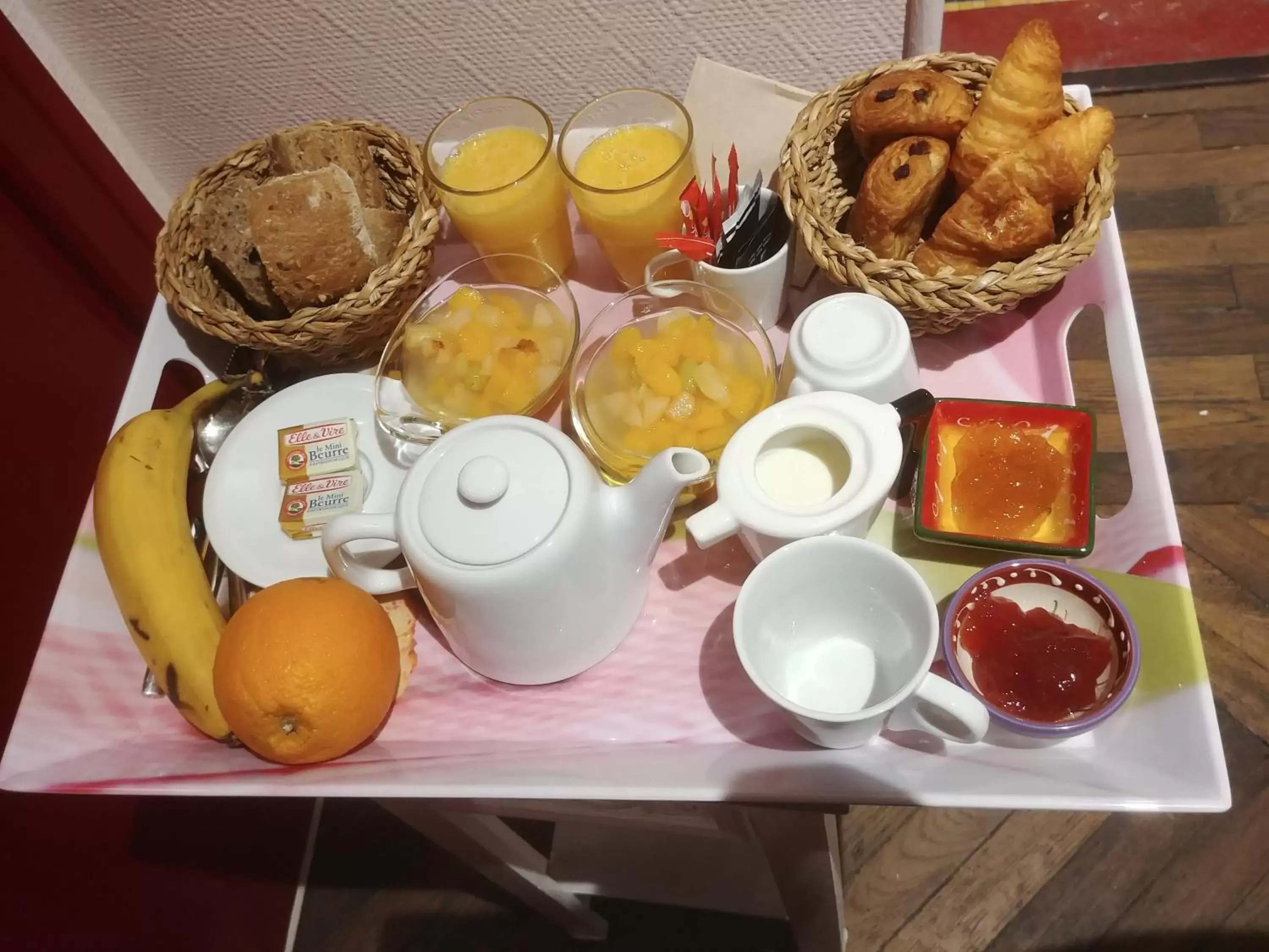 Breakfast in Hotel Victor Hugo Nice
