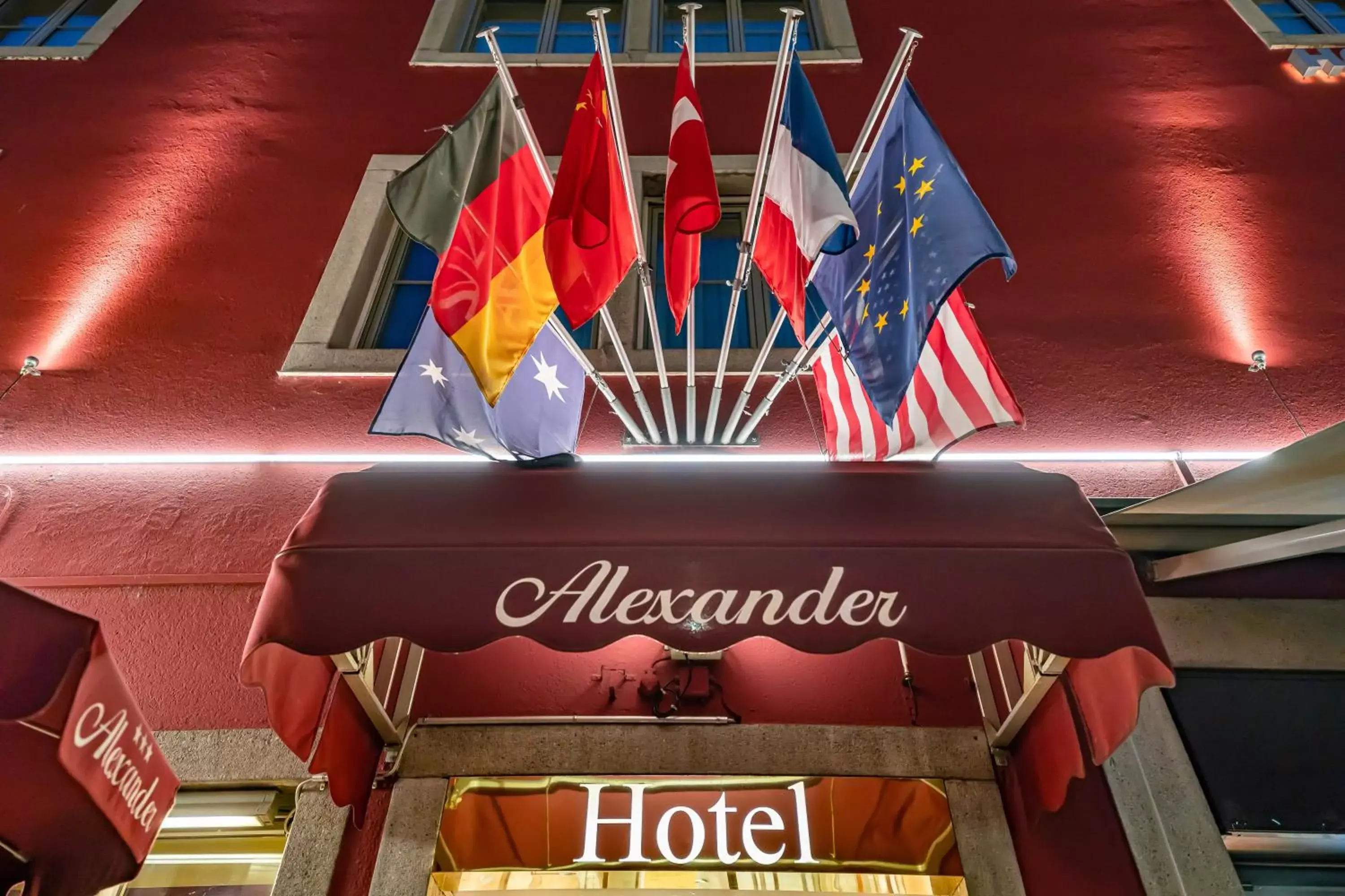 Facade/entrance, Property Logo/Sign in Hotel Alexander Zurich Old Town