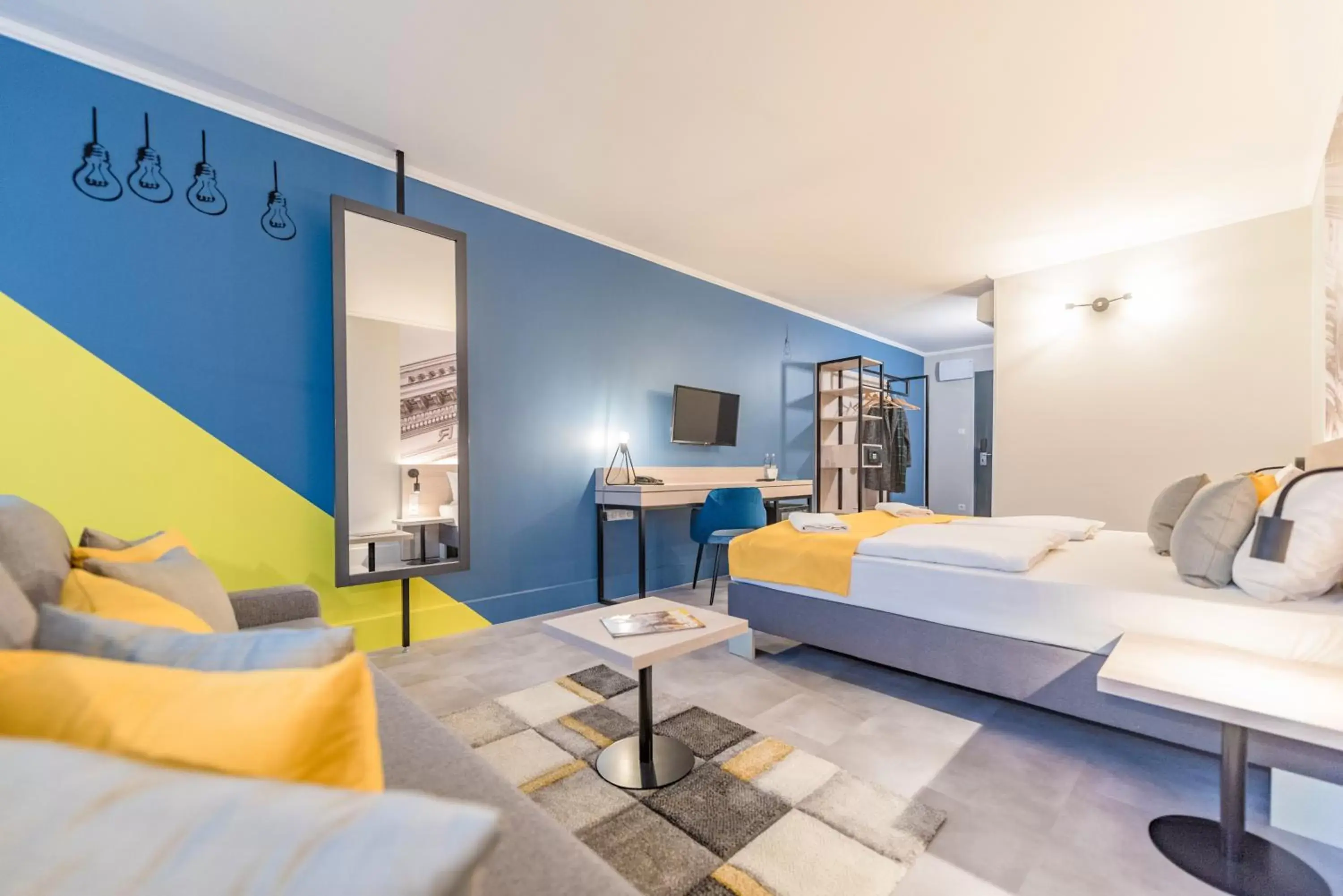 Bedroom in Impulso Fashion Hotel