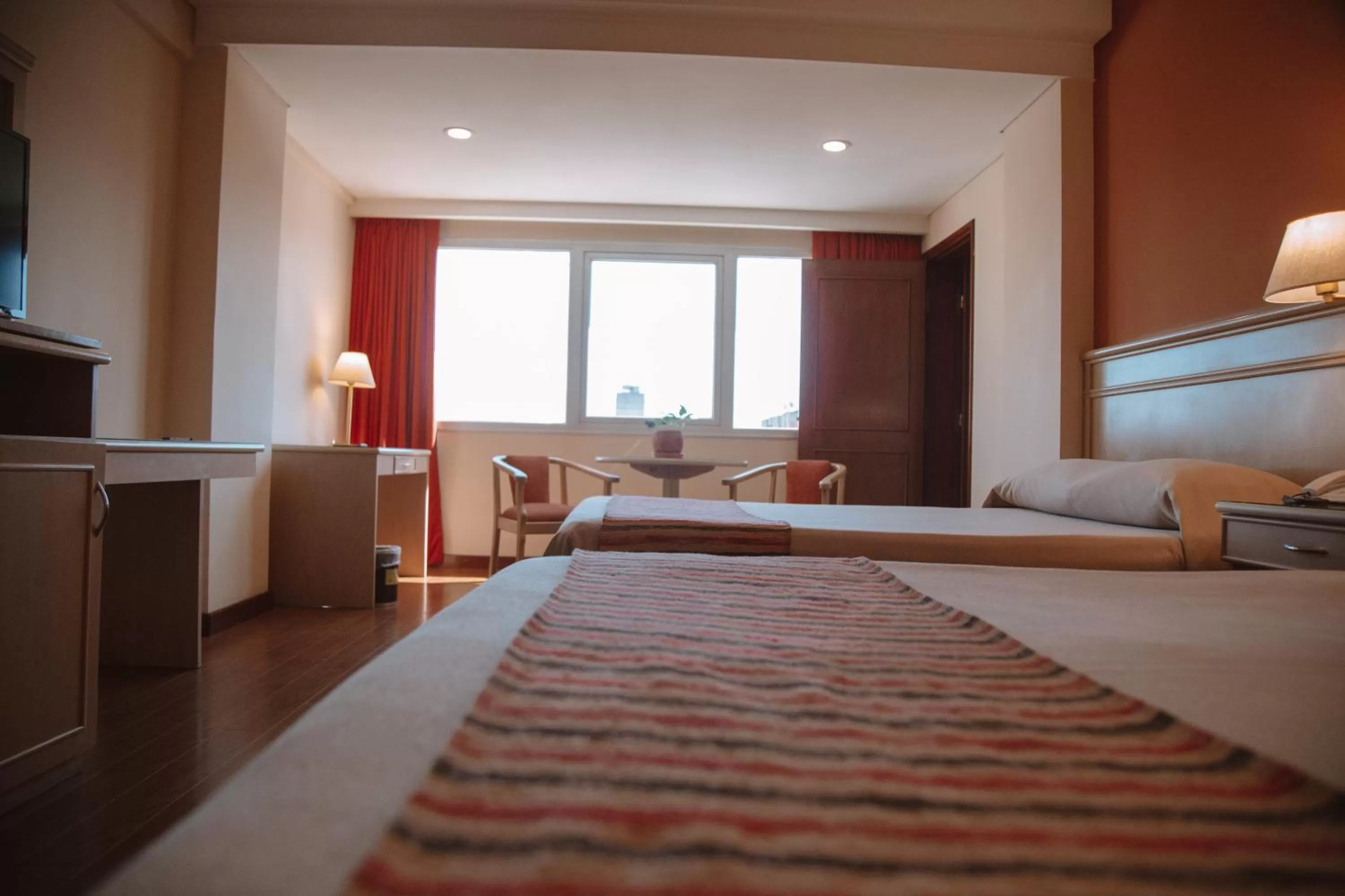 Bed in Casa Real Hotel