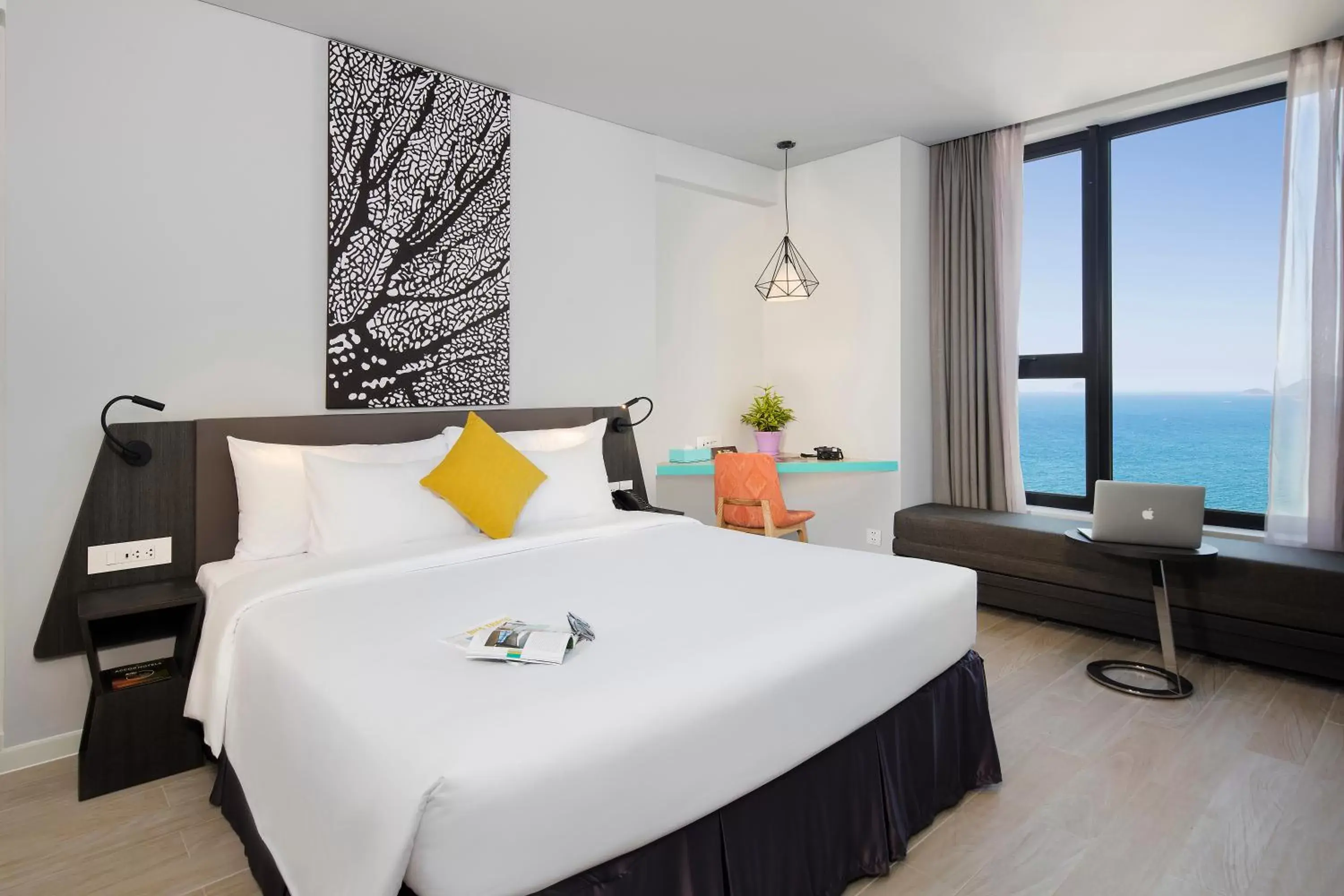 Bedroom, Bed in ibis Styles Nha Trang