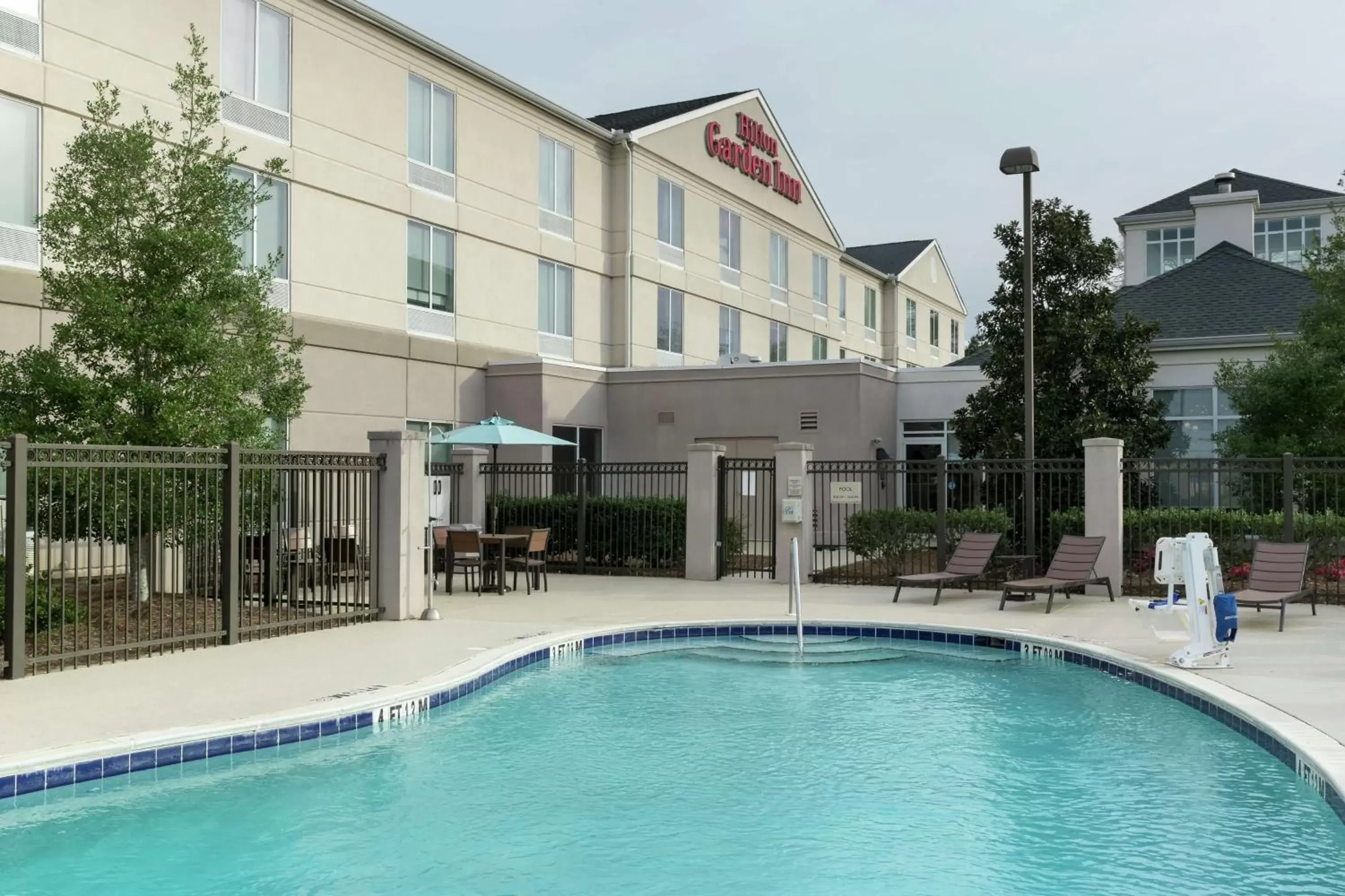 Pool view in Hilton Garden Inn Dothan Pool view in Hilton Garden Inn Dothan