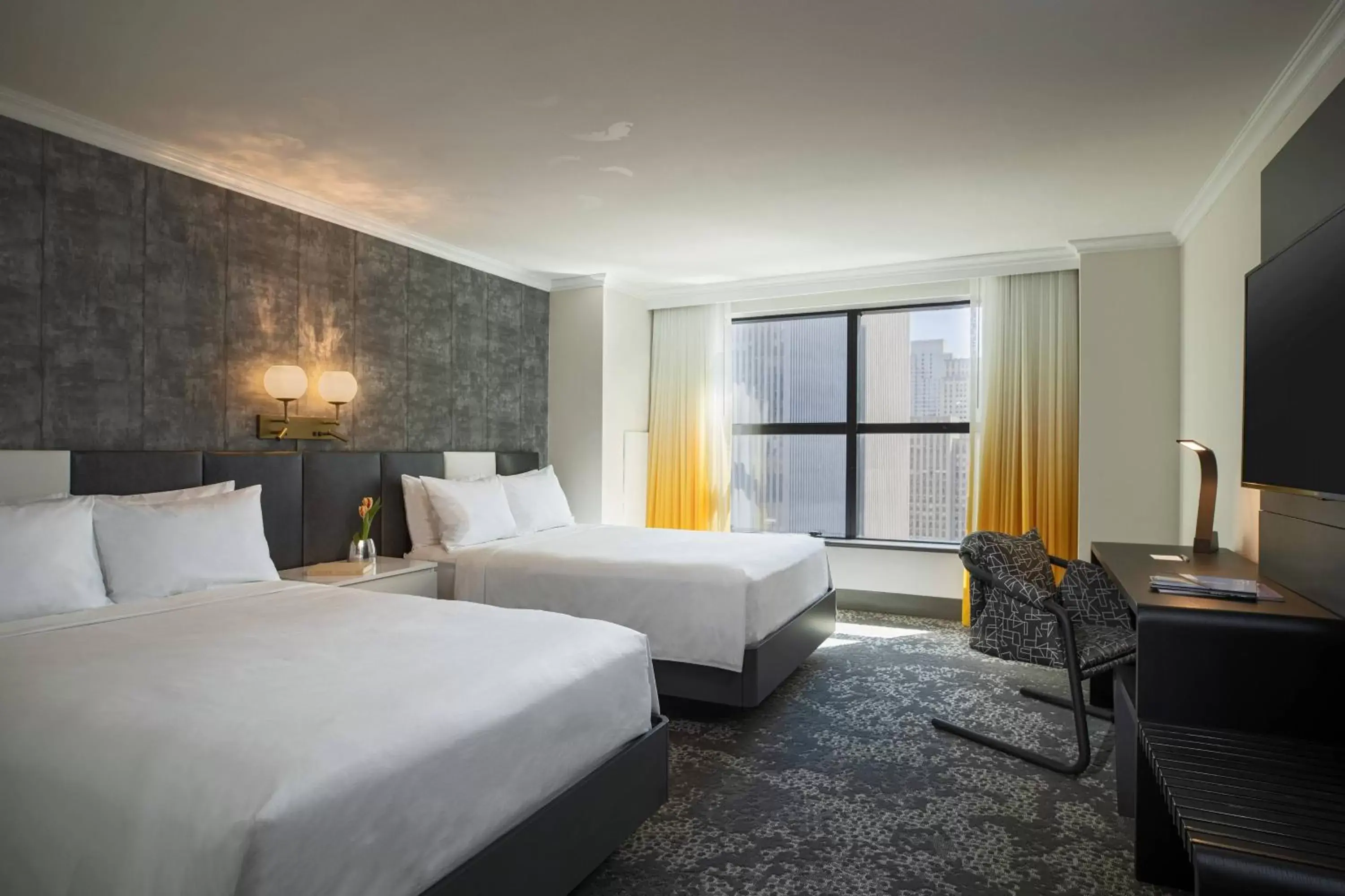 Photo of the whole room in Renaissance New York Times Square Hotel