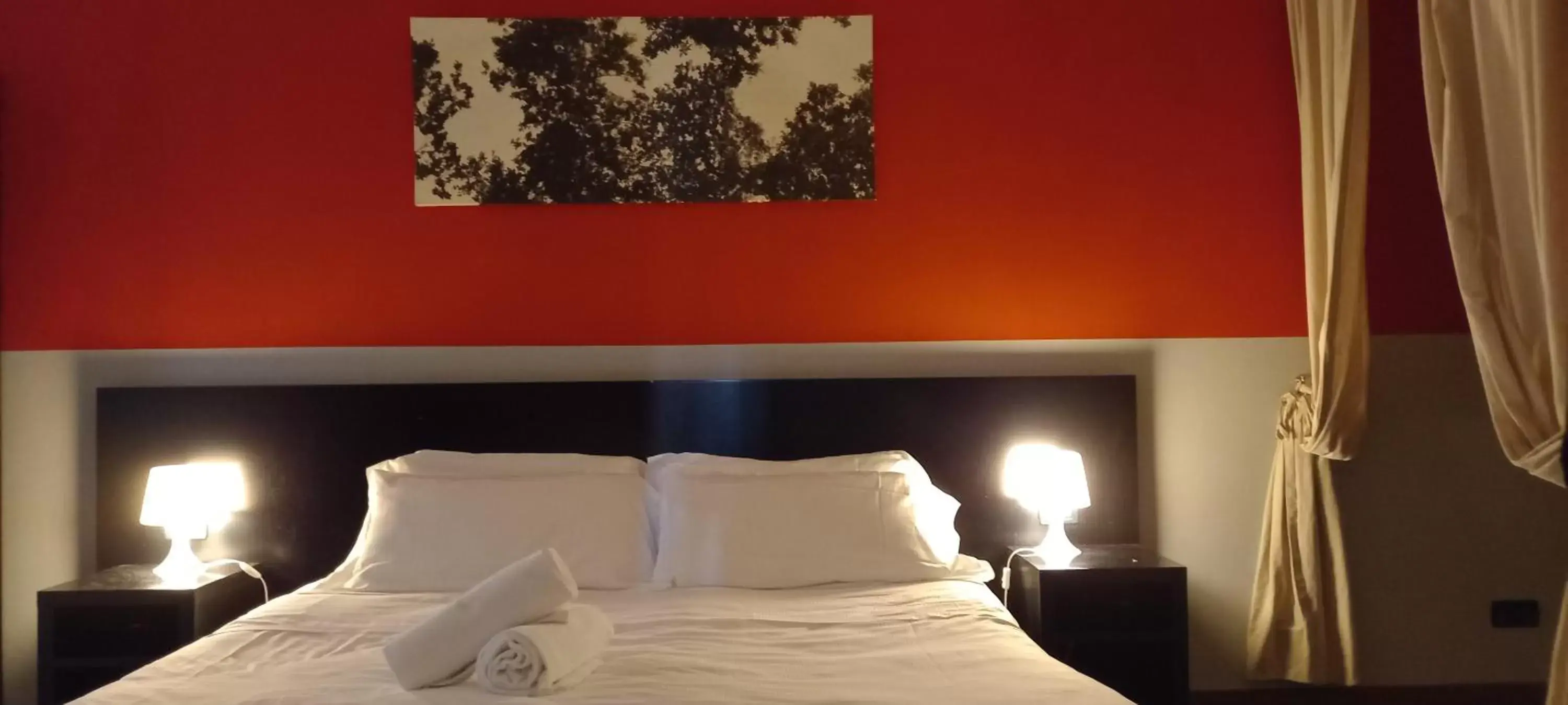 Bedroom, Bed in Hotel Aniene