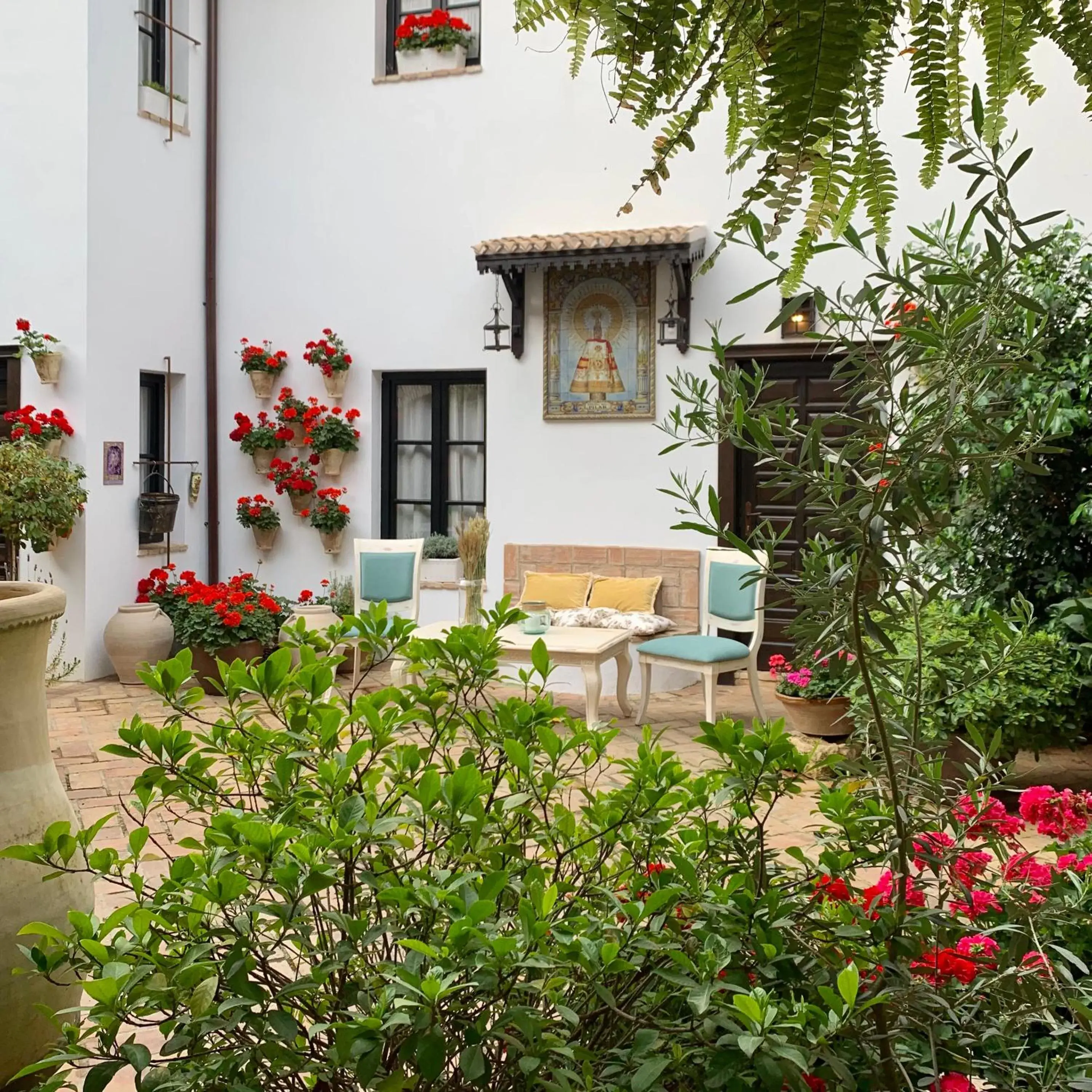 Patio in Suites La Posada De Pilar