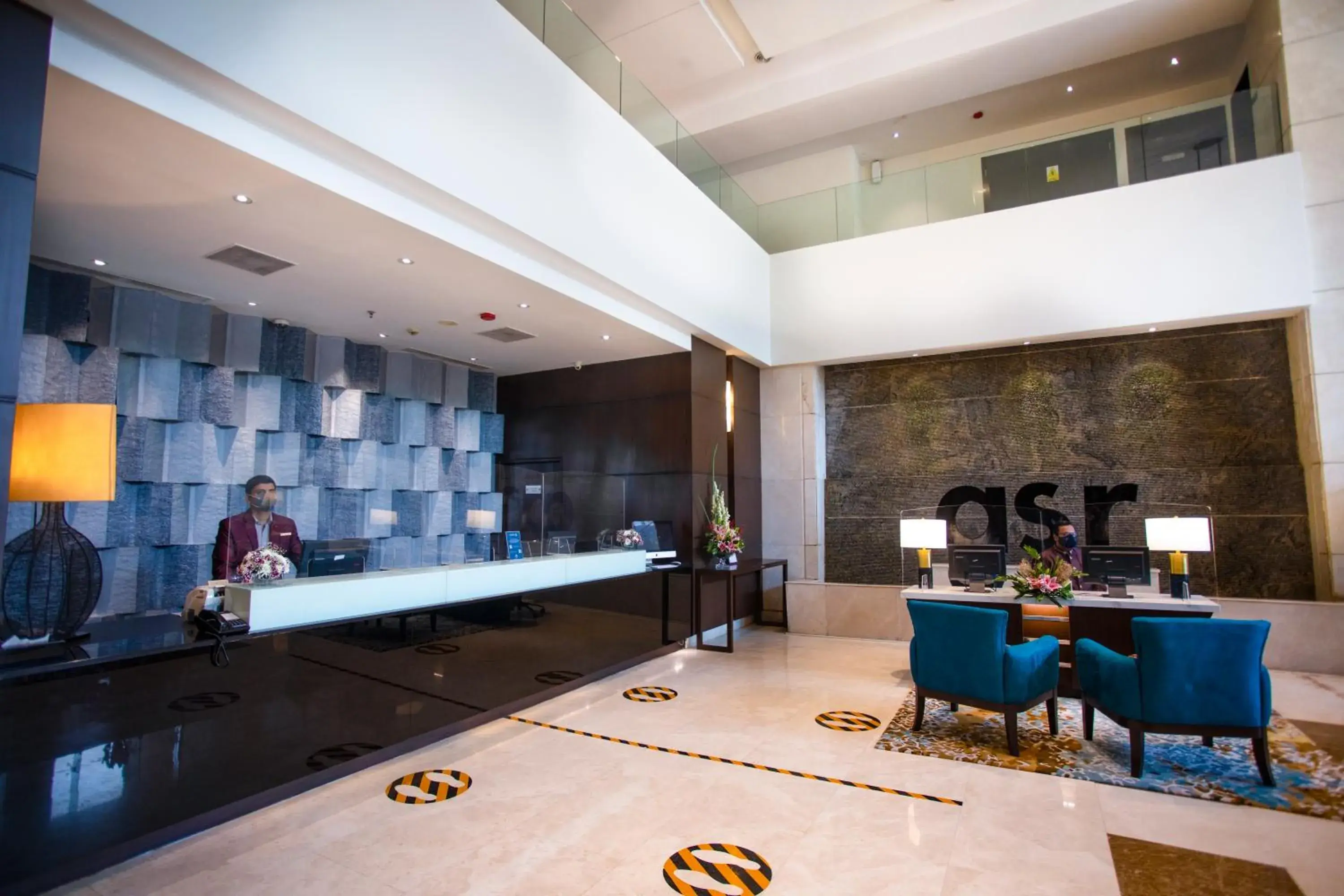 Lobby or reception in Somerset Greenways Chennai