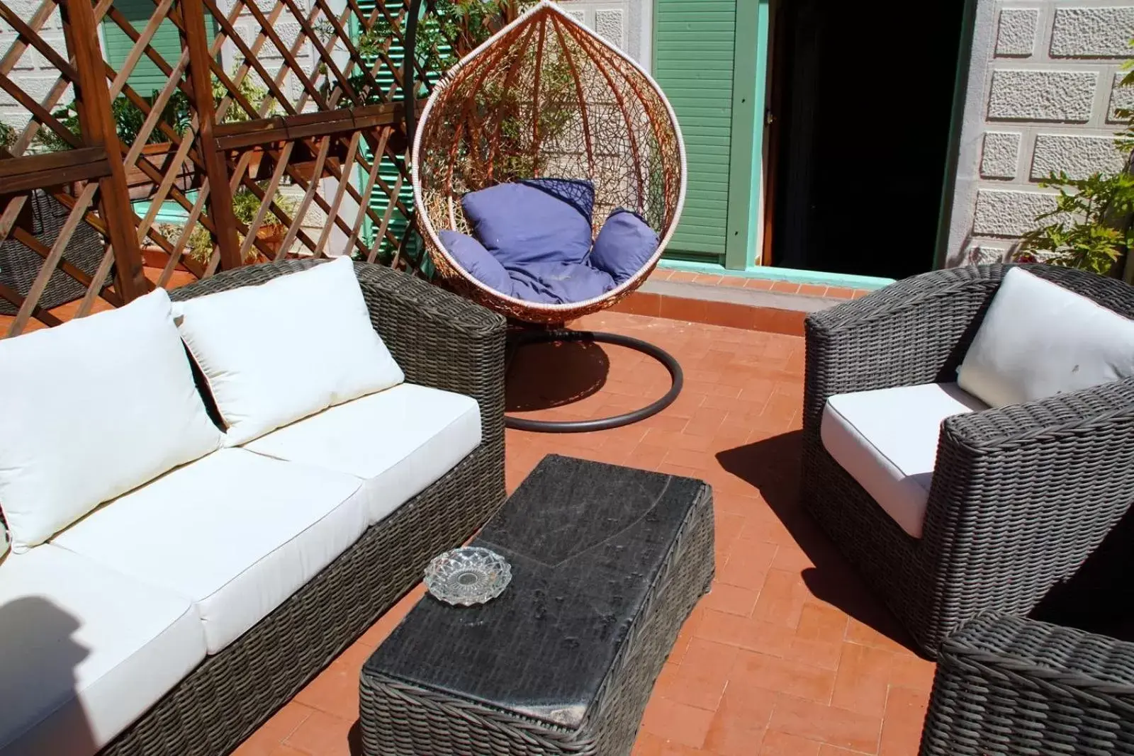 Balcony/Terrace, Seating Area in Sitges Royal Rooms