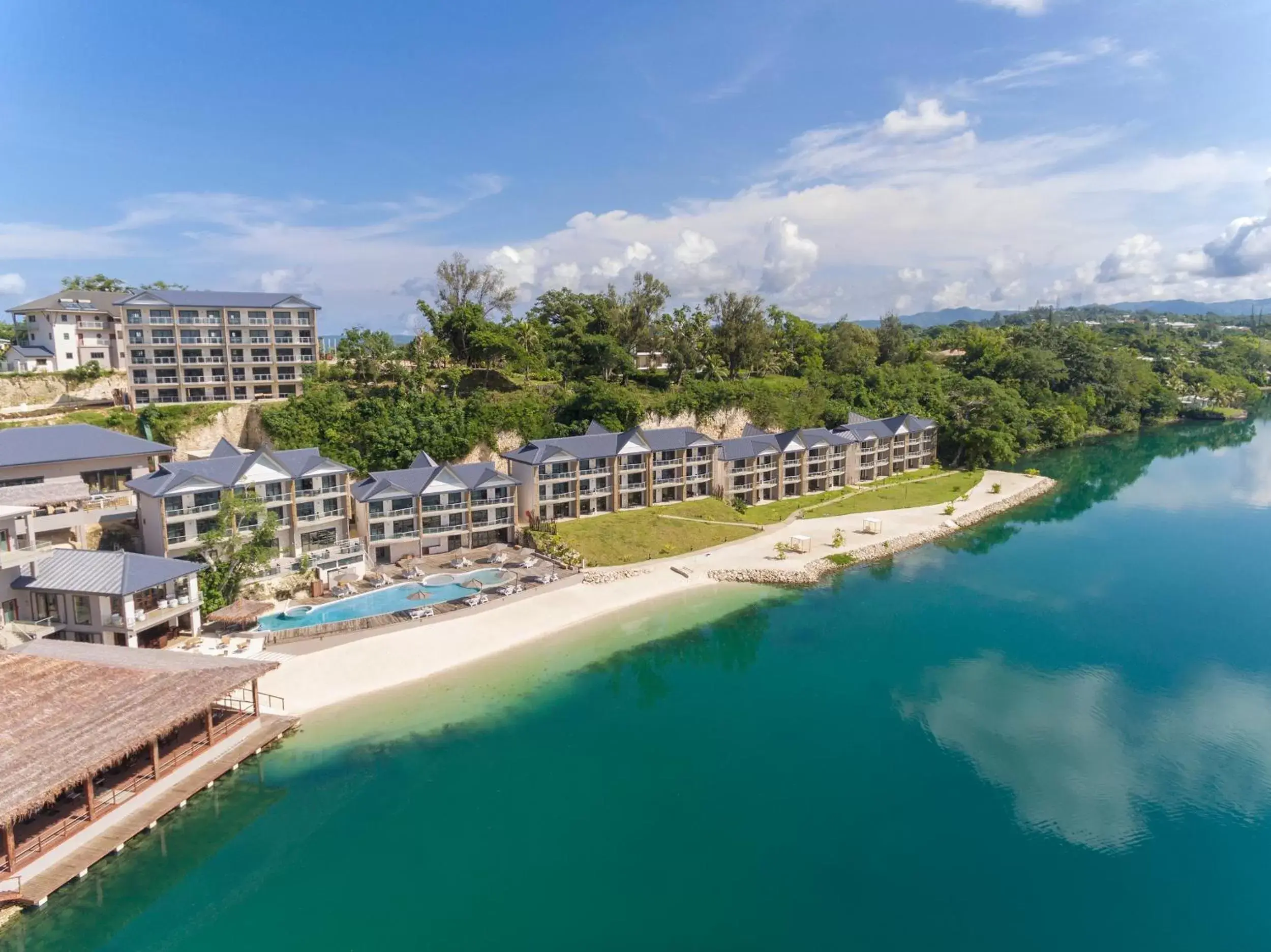 Restaurant/places to eat, Bird's-eye View in Ramada Resort by Wyndham Port Vila