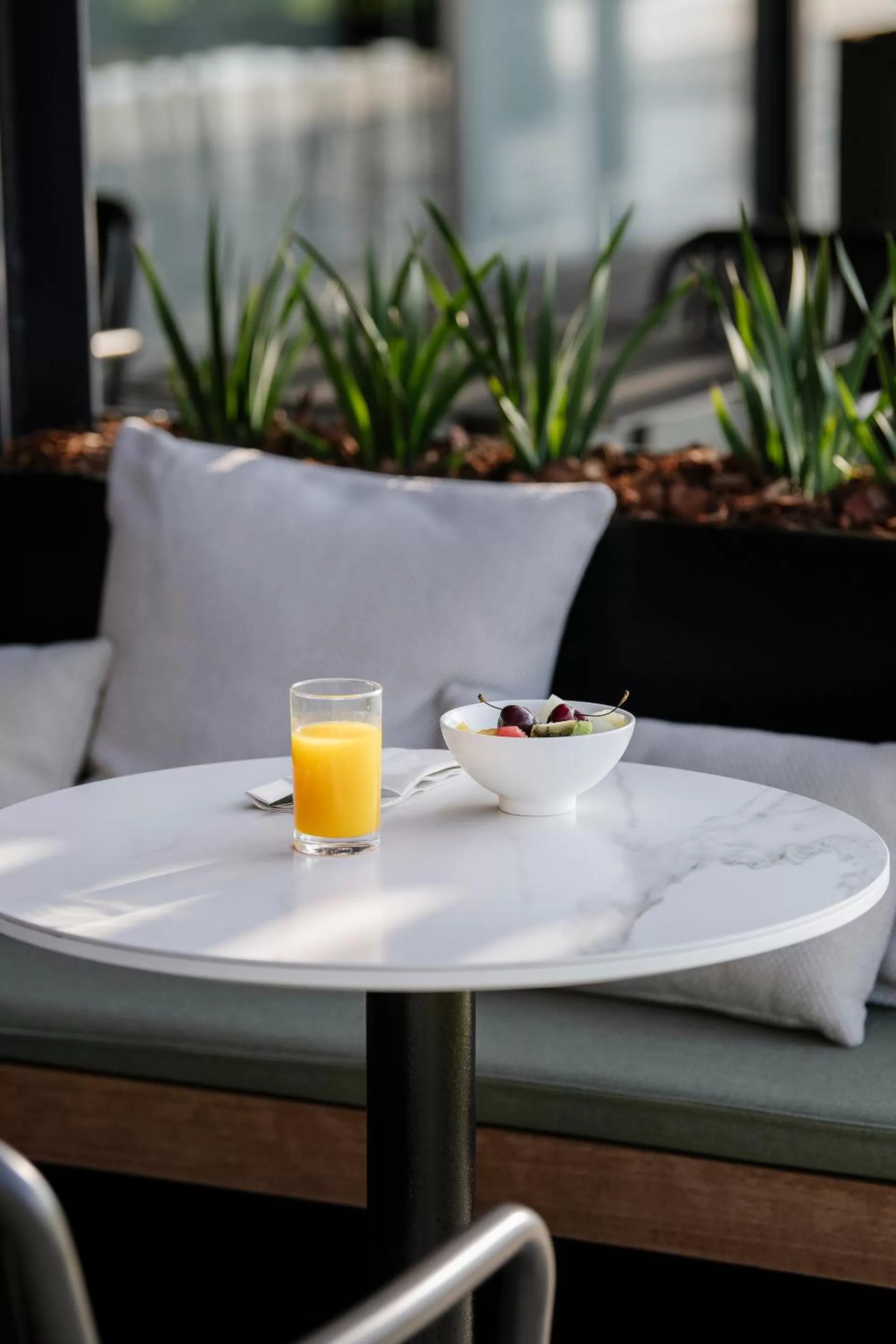Patio in Hotel Terraverda at Empordà Golf Resort