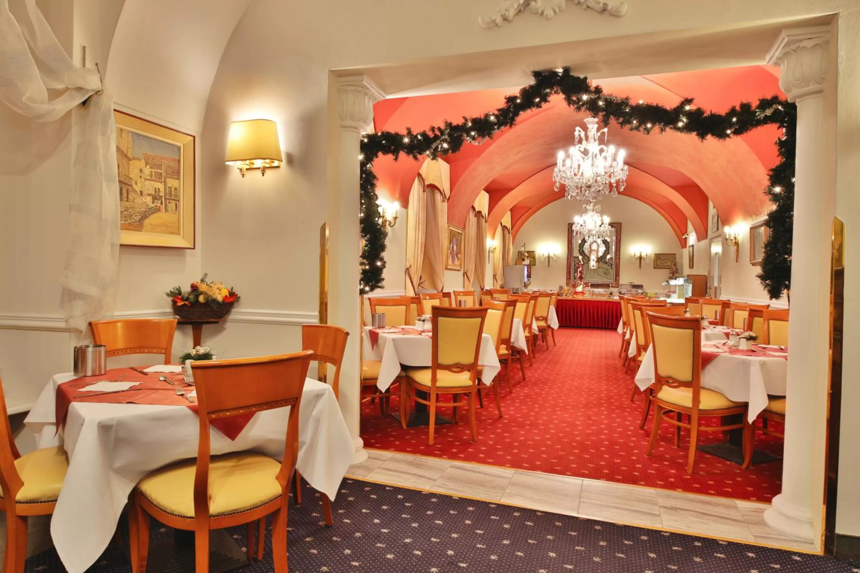 Restaurant/places to eat in Belvedere Wellness Hotel